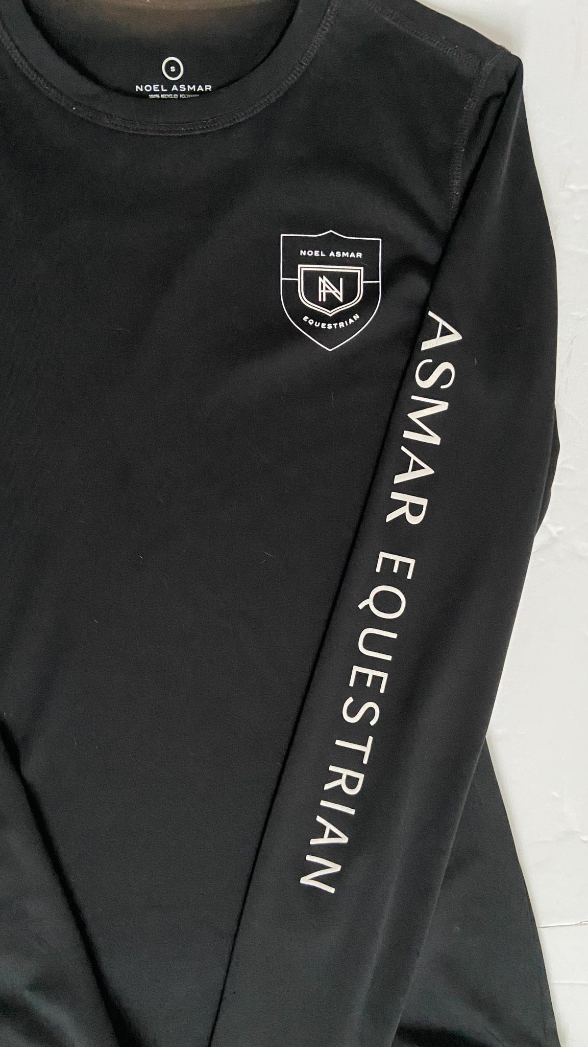 Noel Asmar Sustainable Long Sleeve Top - Black - Women's Small