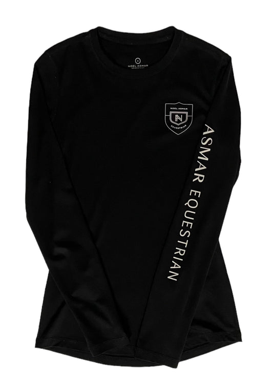 Noel Asmar Sustainable Long Sleeve Top - Black - Women's Small