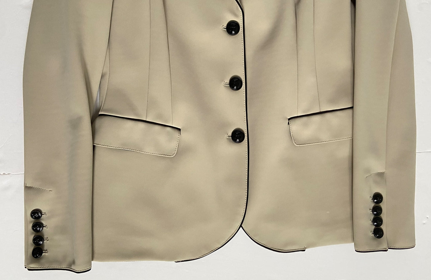 Cavalleria Toscana Zip Riding Jacket - Tan - Women's 8 (IT44)