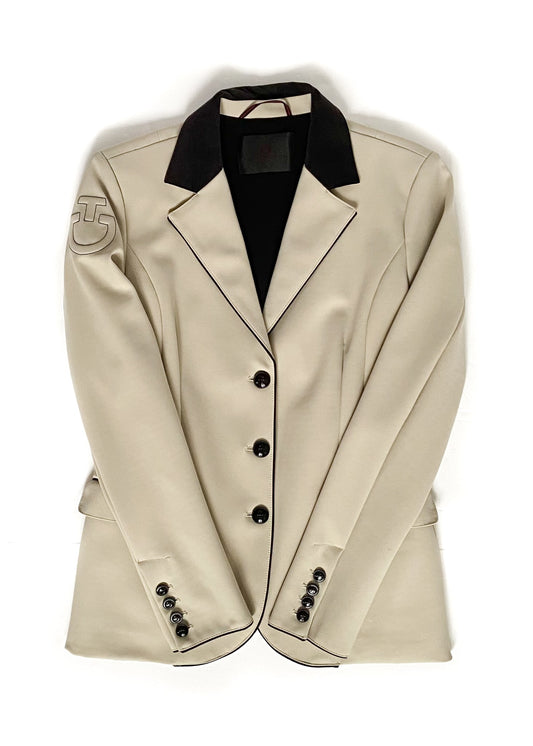 Cavalleria Toscana Zip Riding Jacket - Tan - Women's 8 (IT44)