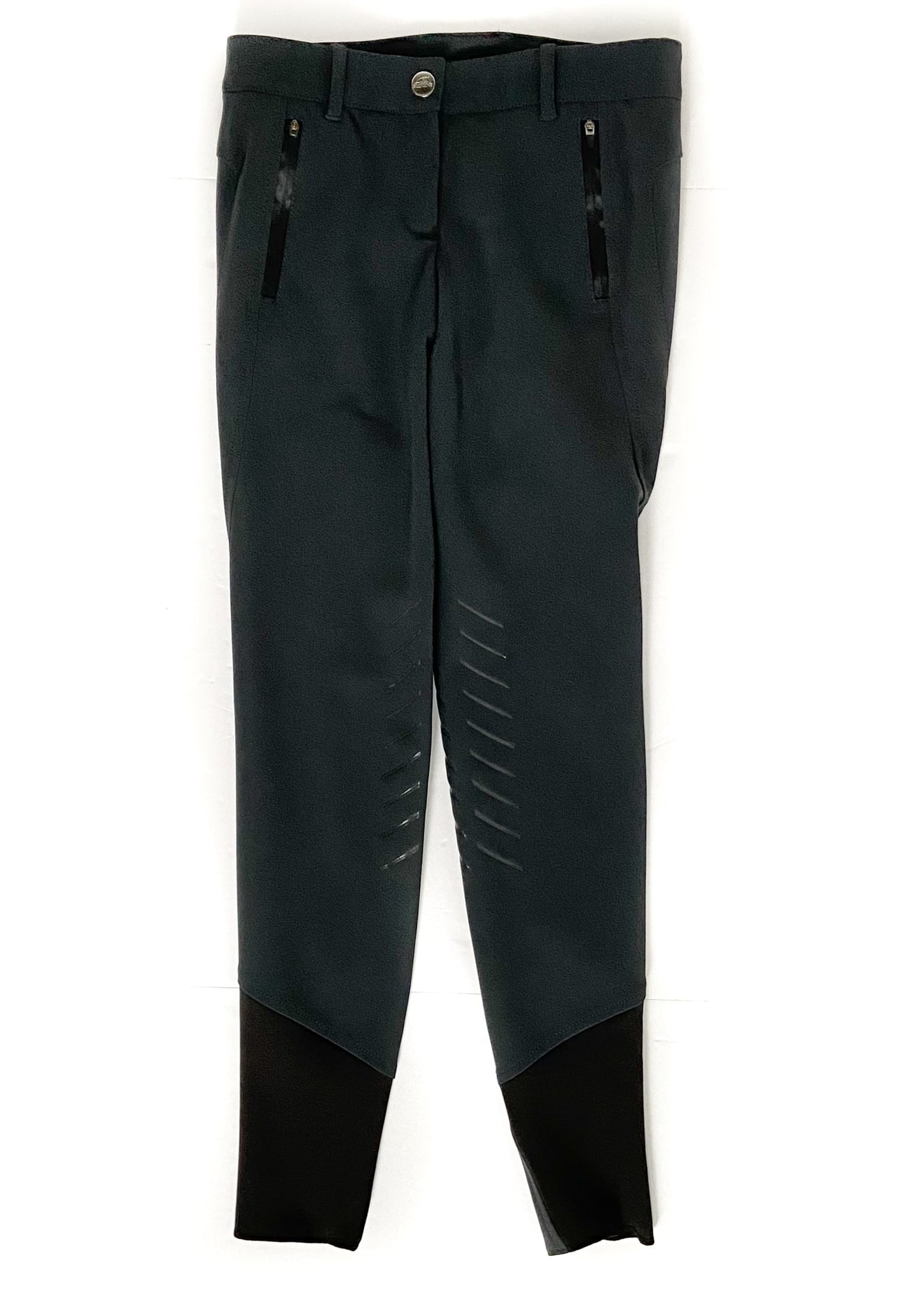 Equiline Cantak B-Move Light Ladies Knee Grip Breeches - Blue/Grey - Women's 26/27 (IT42)