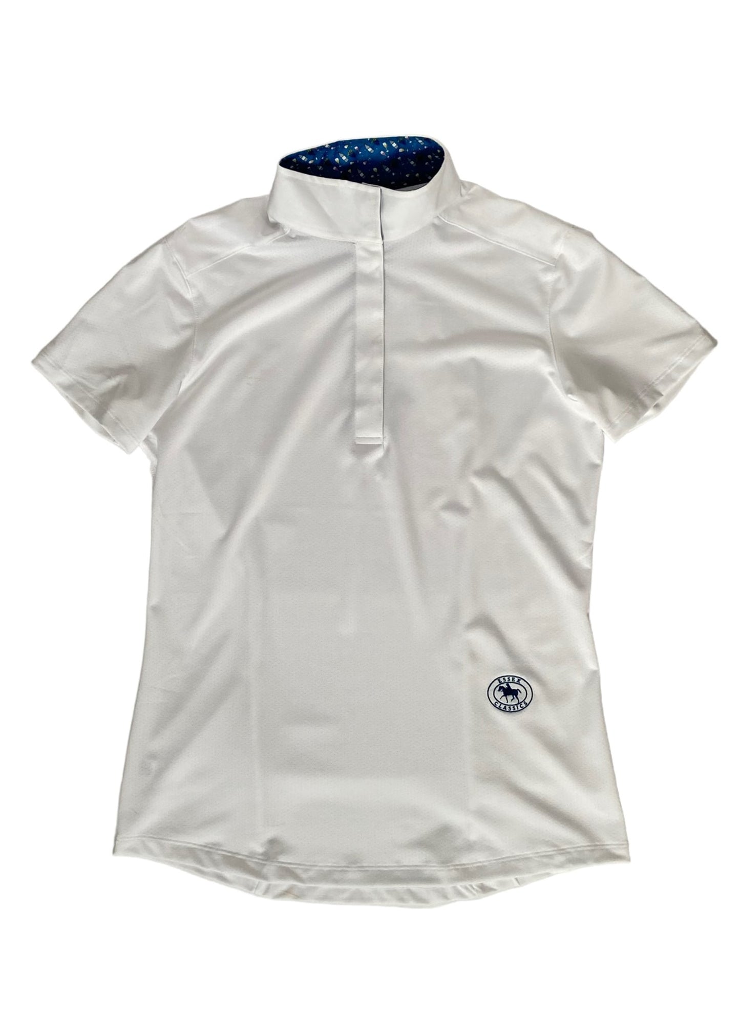 Essex Classics Short Sleeve Show Shirt - White - Women's Medium