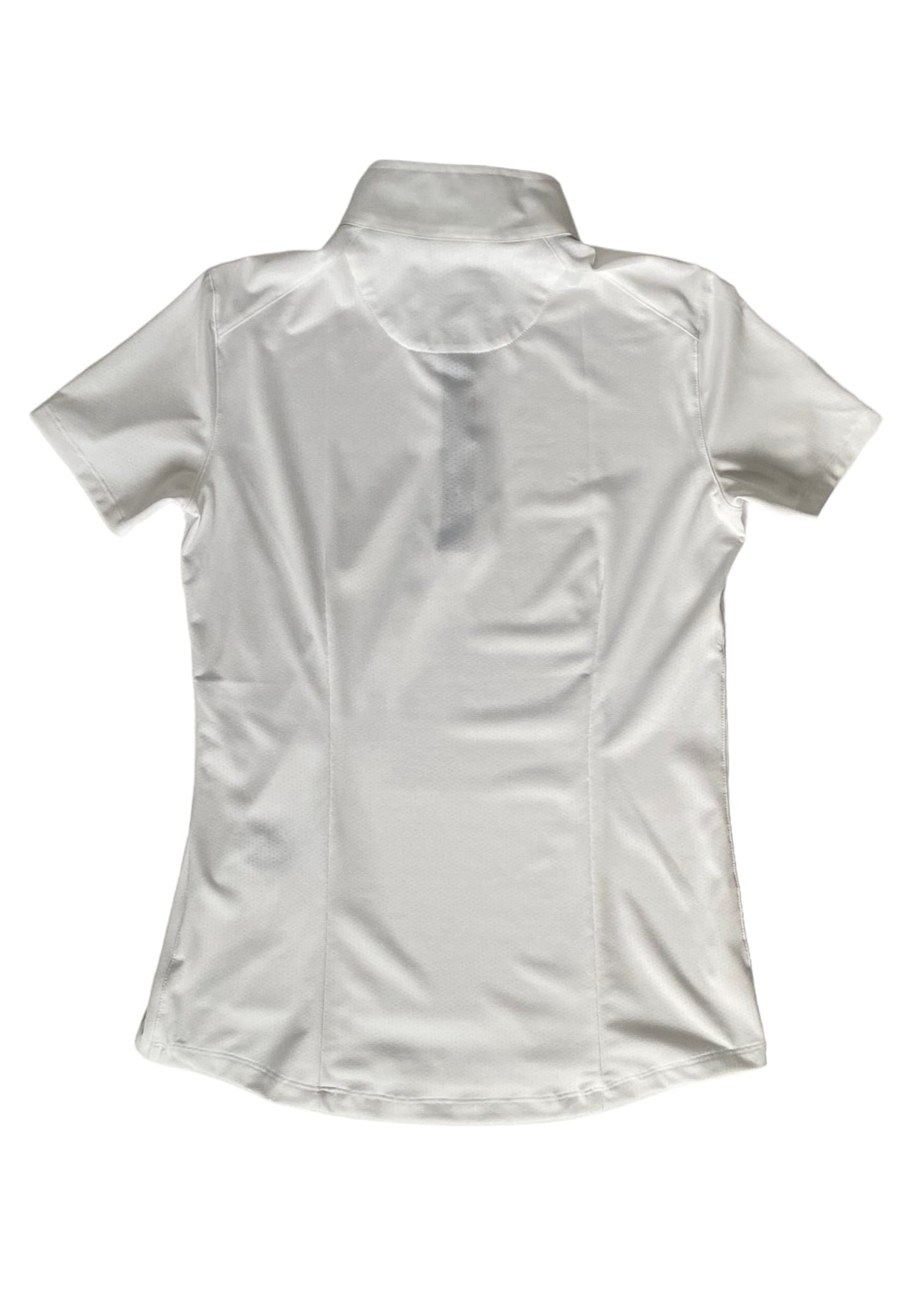 Essex Classics Short Sleeve Show Shirt - White - Women's Medium