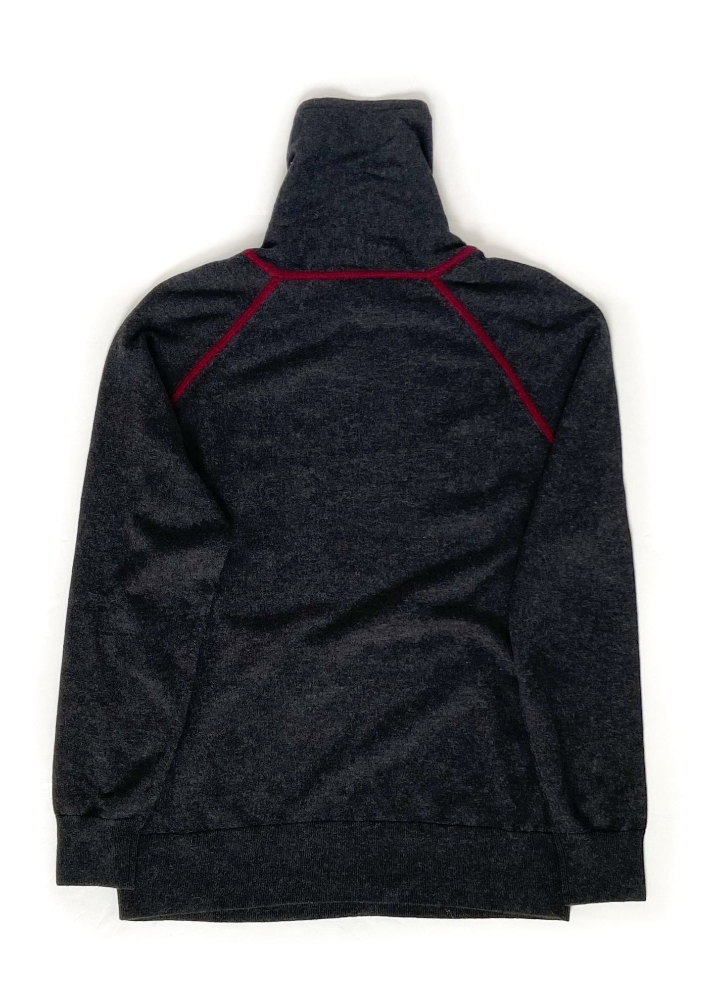 Essex Classics Charlize Funnel Neck Sweater - Grey - Large