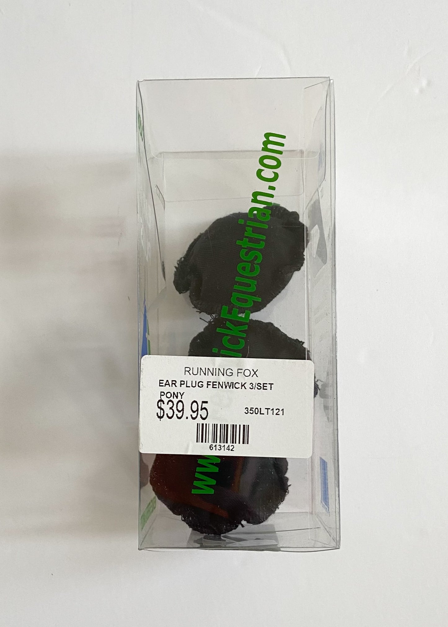 Fenwick Liquid Titanium Ear Plugs - Black - Pony