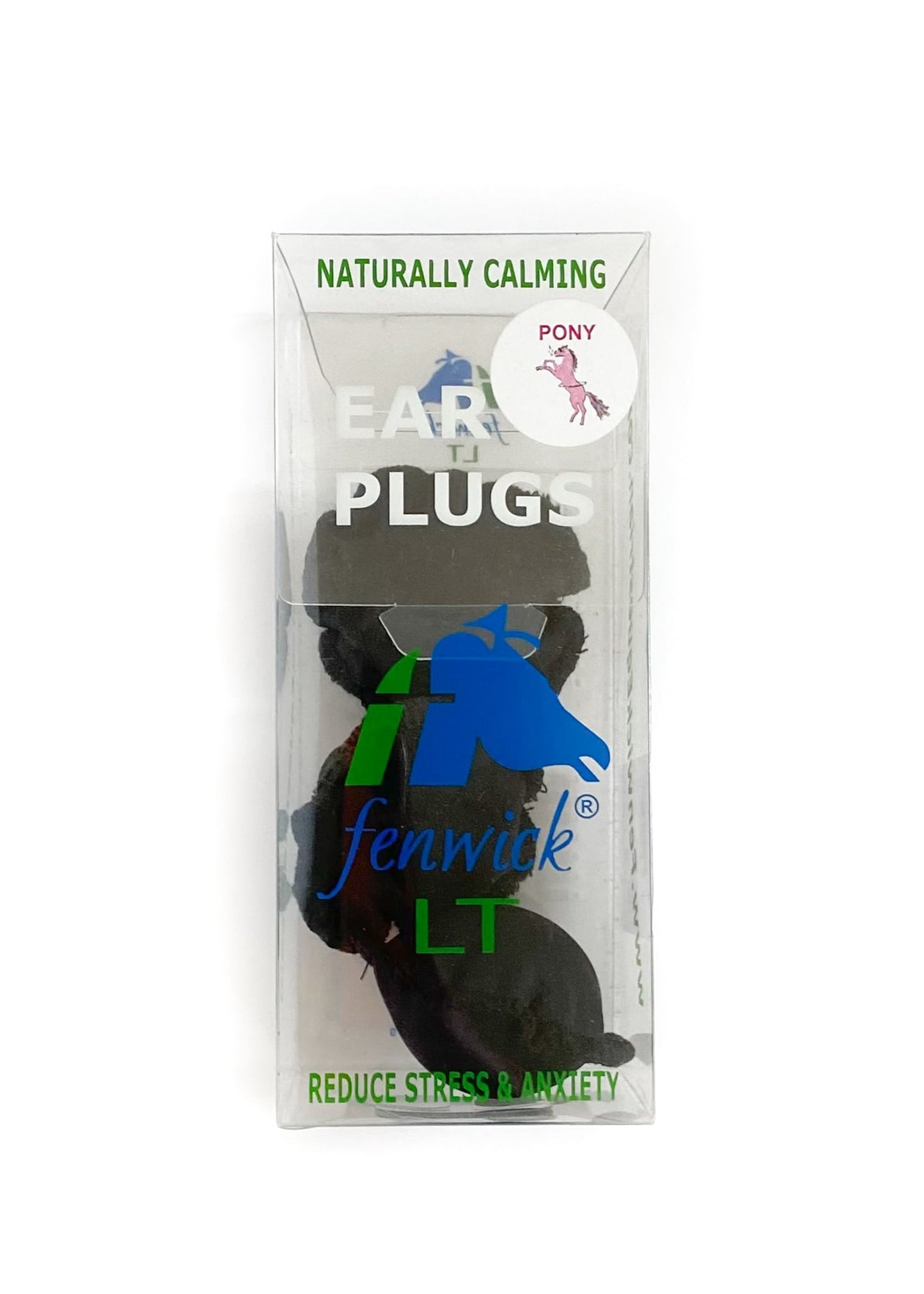 Fenwick Liquid Titanium Ear Plugs - Black - Pony