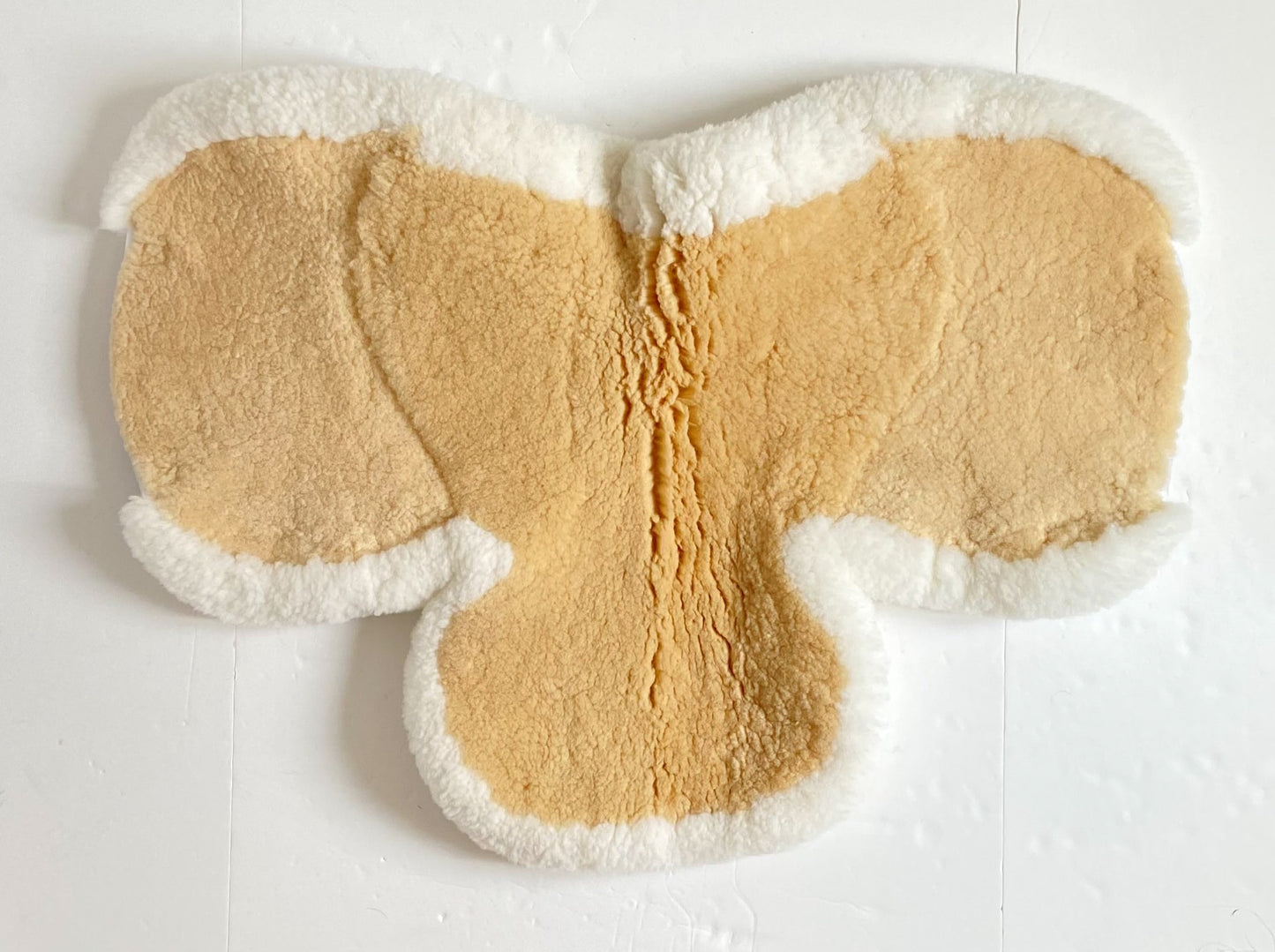 Fleeceworks Sheepskin Hunter Pad - White - Large (17")