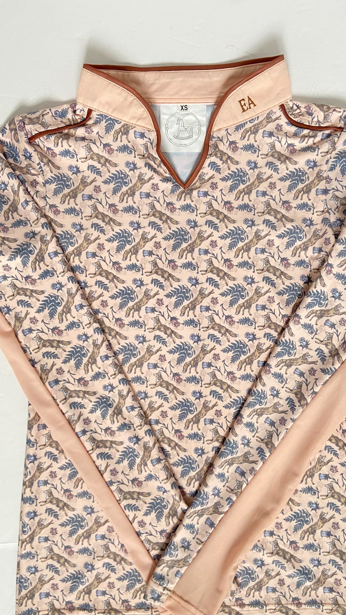 Equestriess Atelier Vixen Dream Filigree Top - Pink - Small