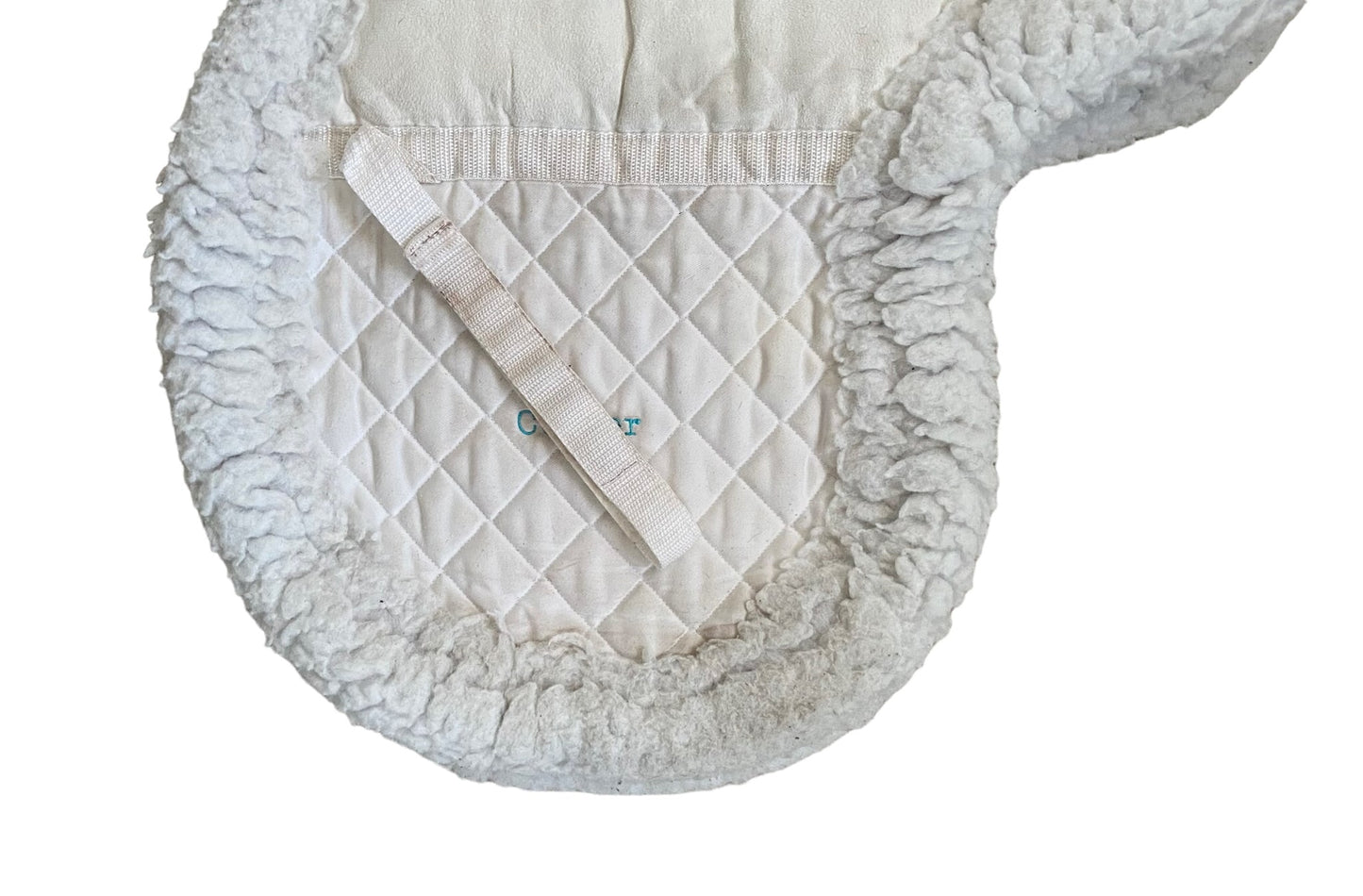 Ogilvy Memory Foam Shaped Hunter Pad - White - 16"-16.5"