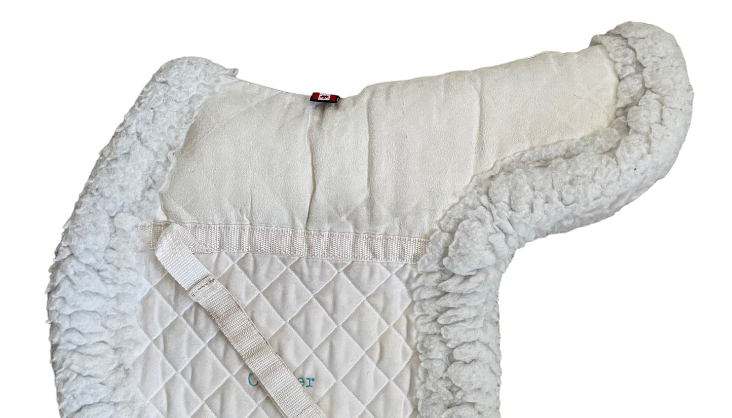 Ogilvy Memory Foam Shaped Hunter Pad - White - 16"-16.5"