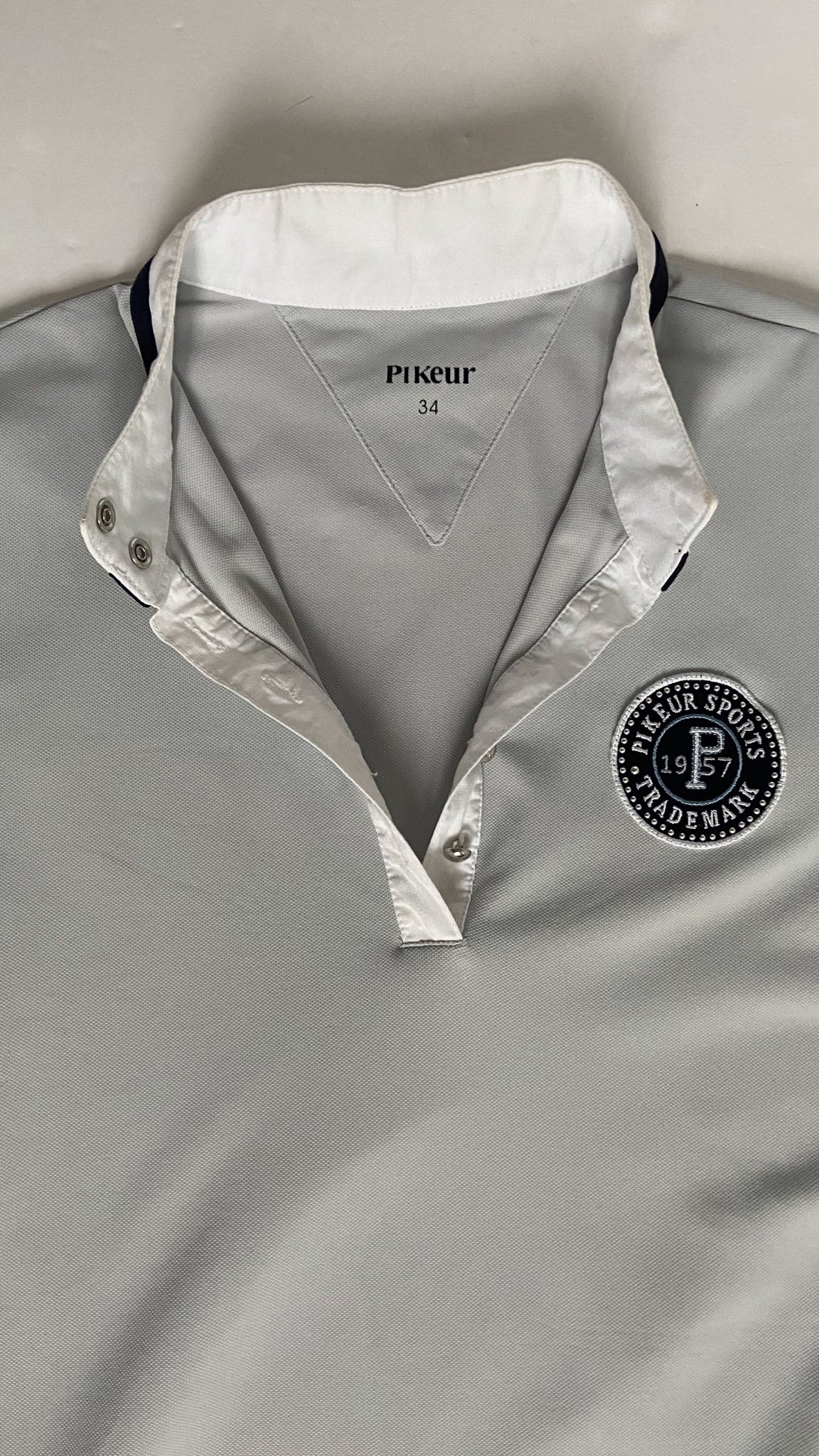 Pikeur Sabina Competition Shirt - Grey - Women's XS