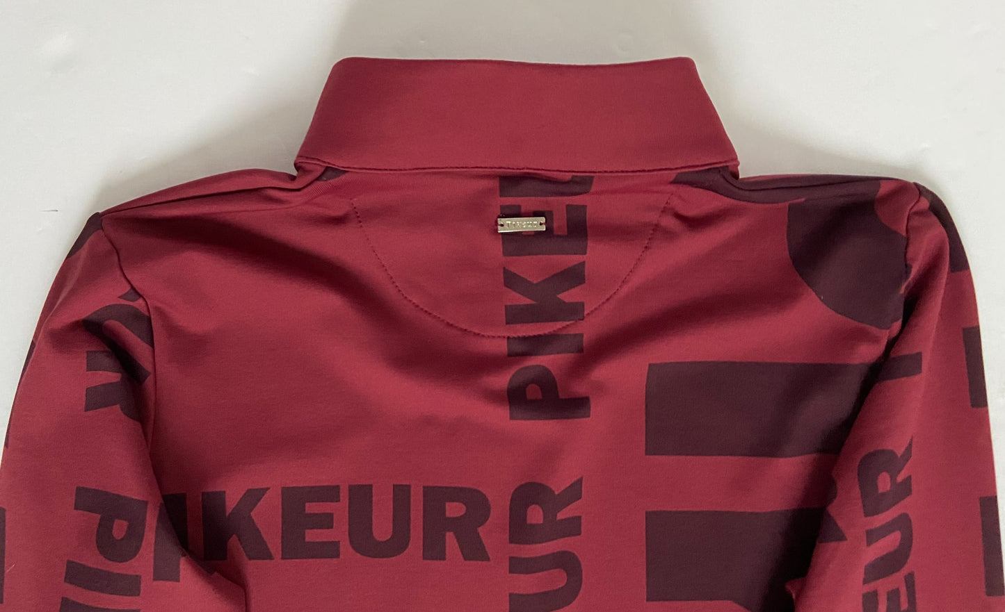 Pikeur Ennie Quarter Zip Long Sleeve - Red - XS