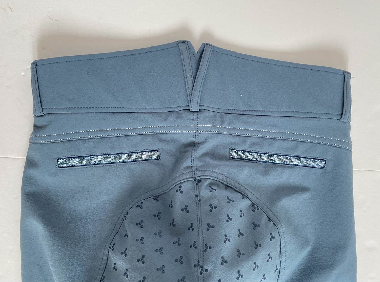QHP Maxime Full Seat Breeches - Steel Blue - Women's 28