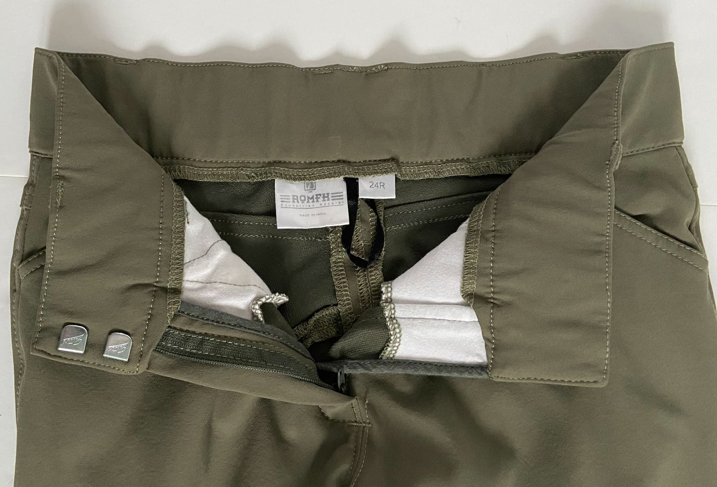 Romfh Sarafina Euro Seat Breeches - Olive - Women's 24R