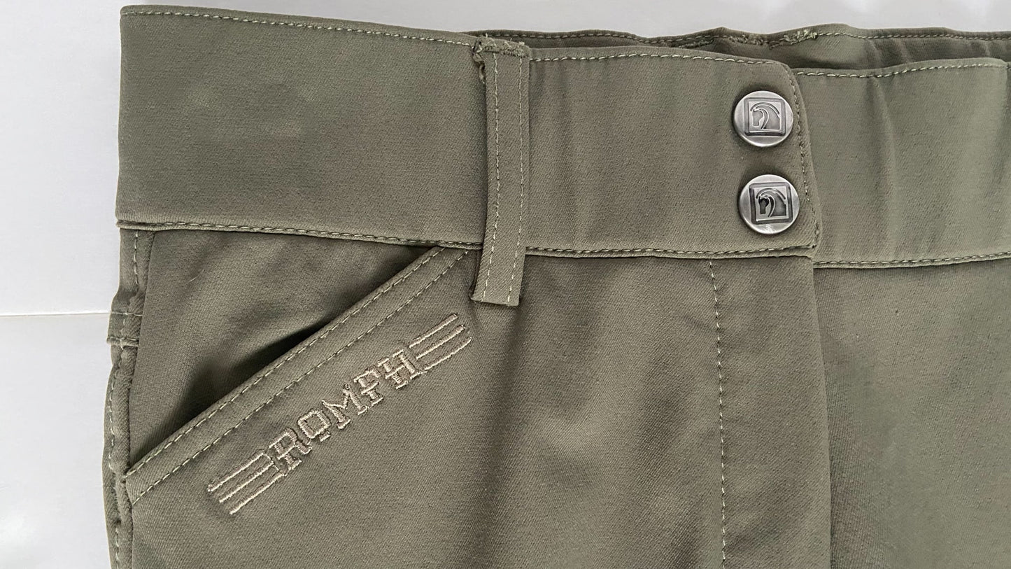 Romfh Sarafina Euro Seat Breeches - Olive - Women's 24R