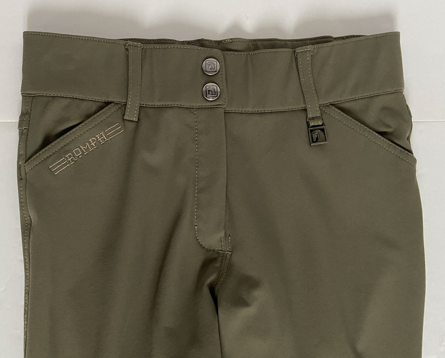 Romfh Sarafina Euro Seat Breeches - Olive - Women's 24R