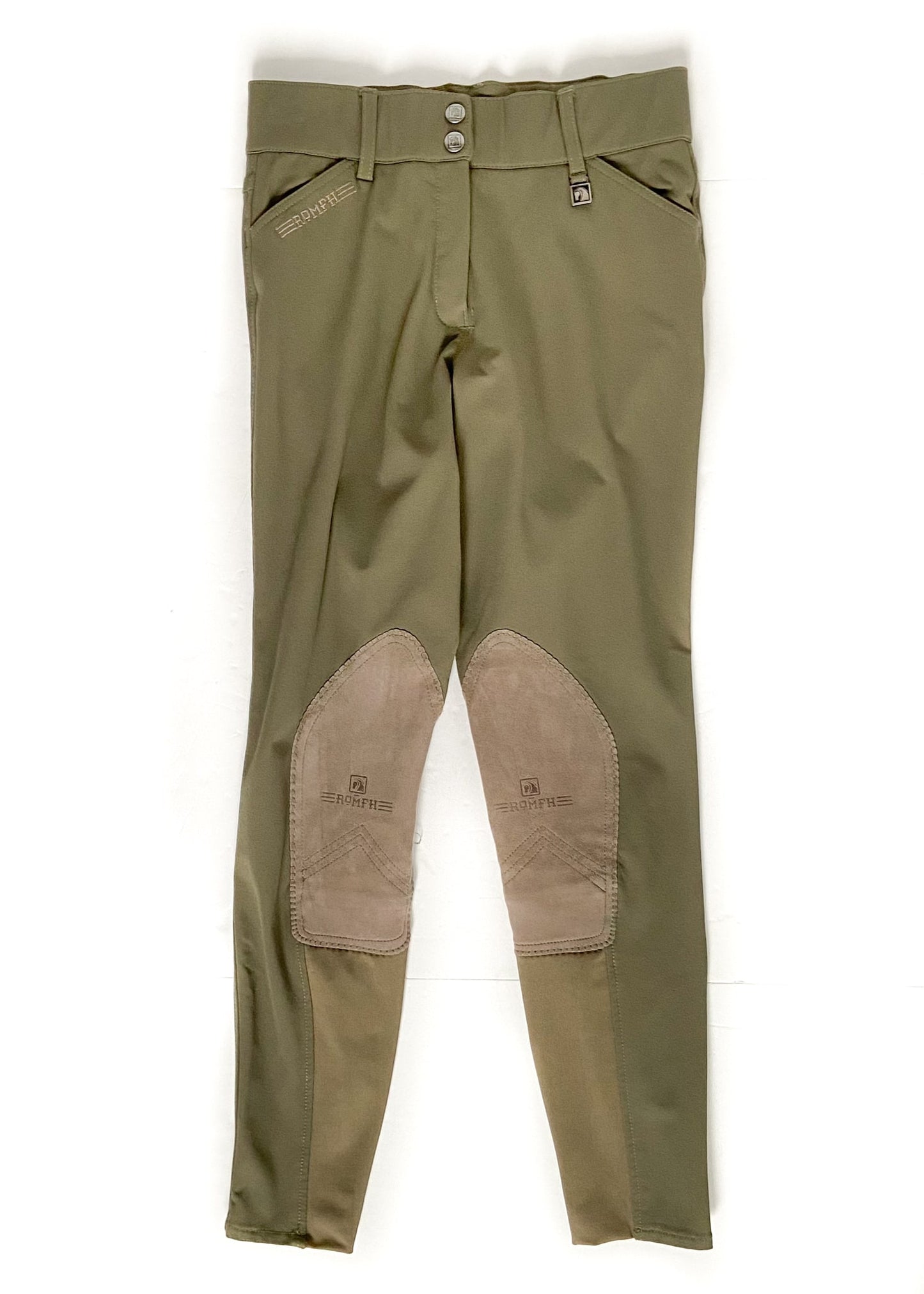 Romfh Sarafina Euro Seat Breeches - Olive - Women's 24R