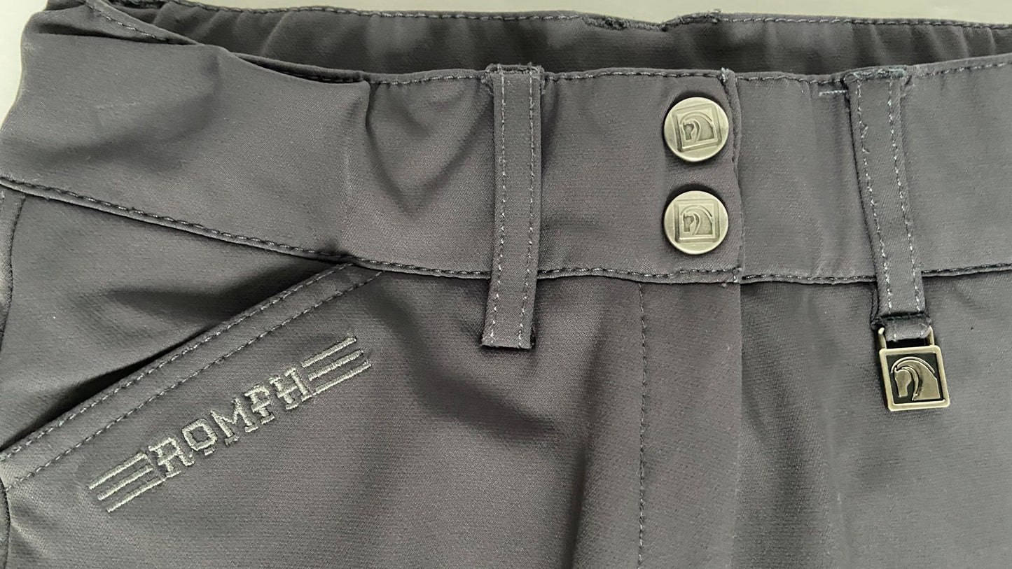 Romfh Sarafina Euro Seat Breeches - Pewter - Women's 24R