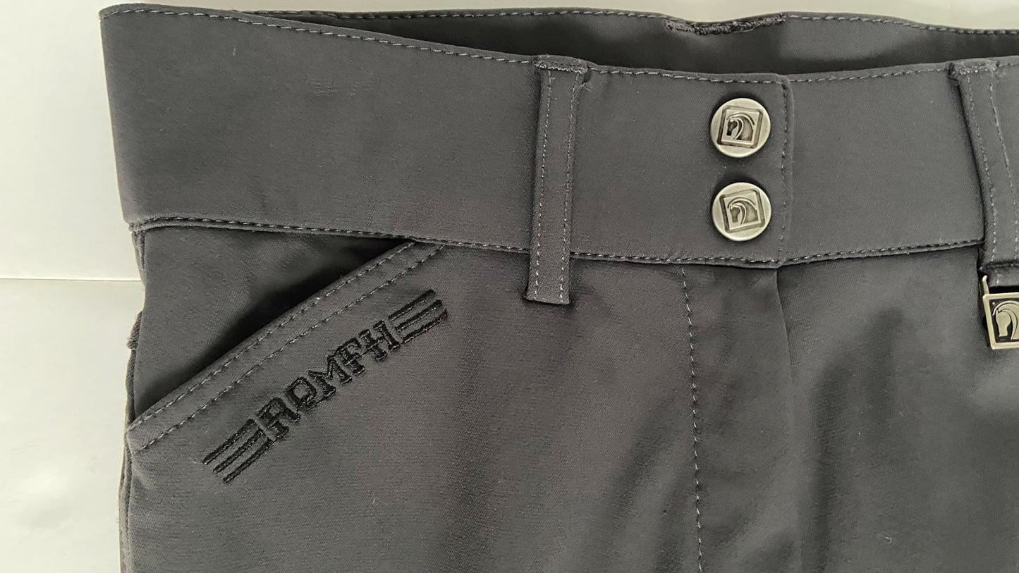 Romfh Sarafina Euro Seat Breeches - Classic Pewter - Women's 24R