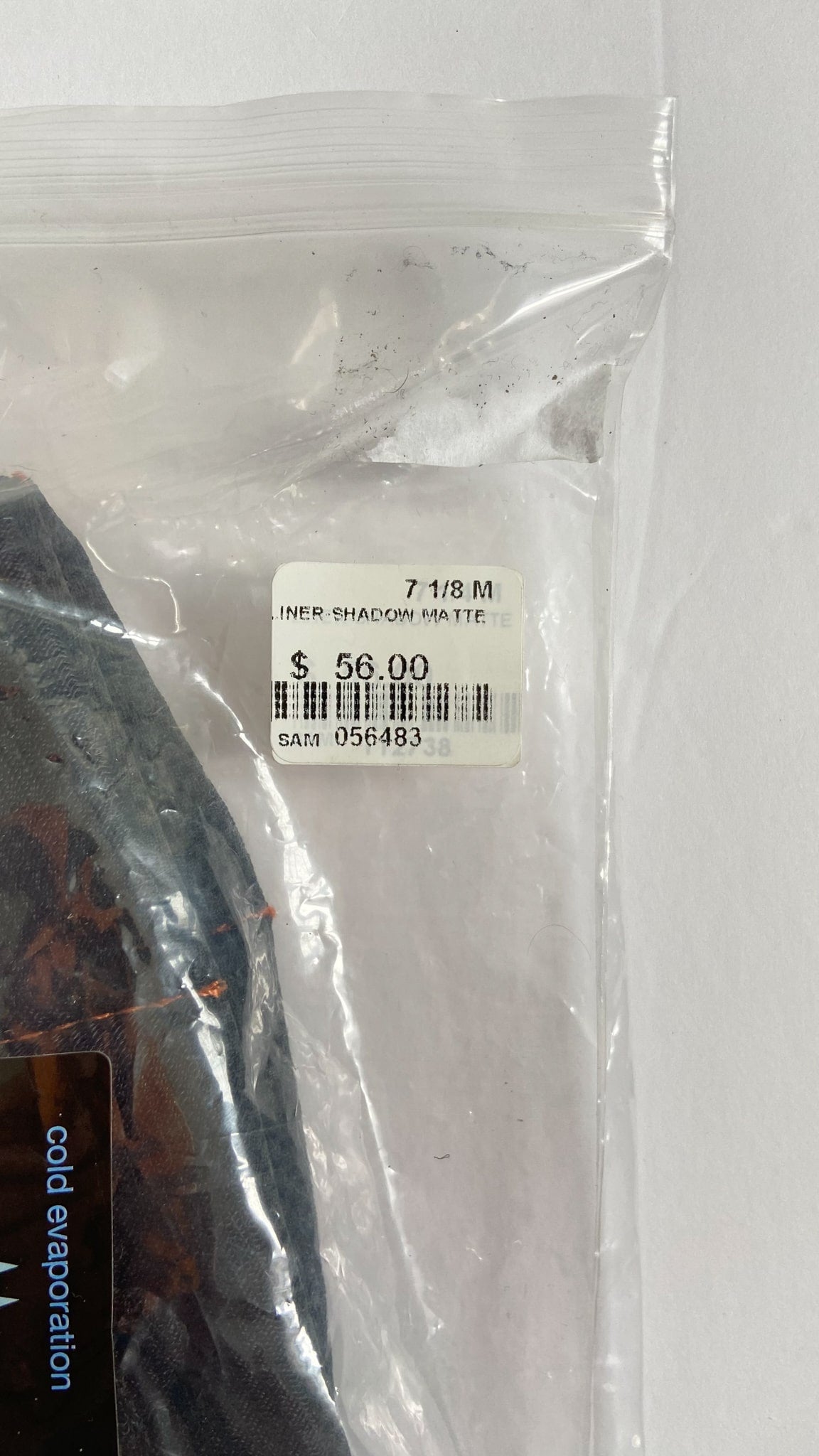 Samshield Shadow Matte Helmet Liner - Black - 7 1/8 (M)