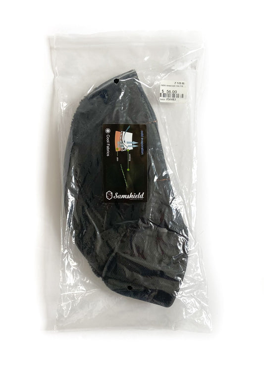 Samshield Shadow Matte Helmet Liner - Black - 7 1/8 (M)