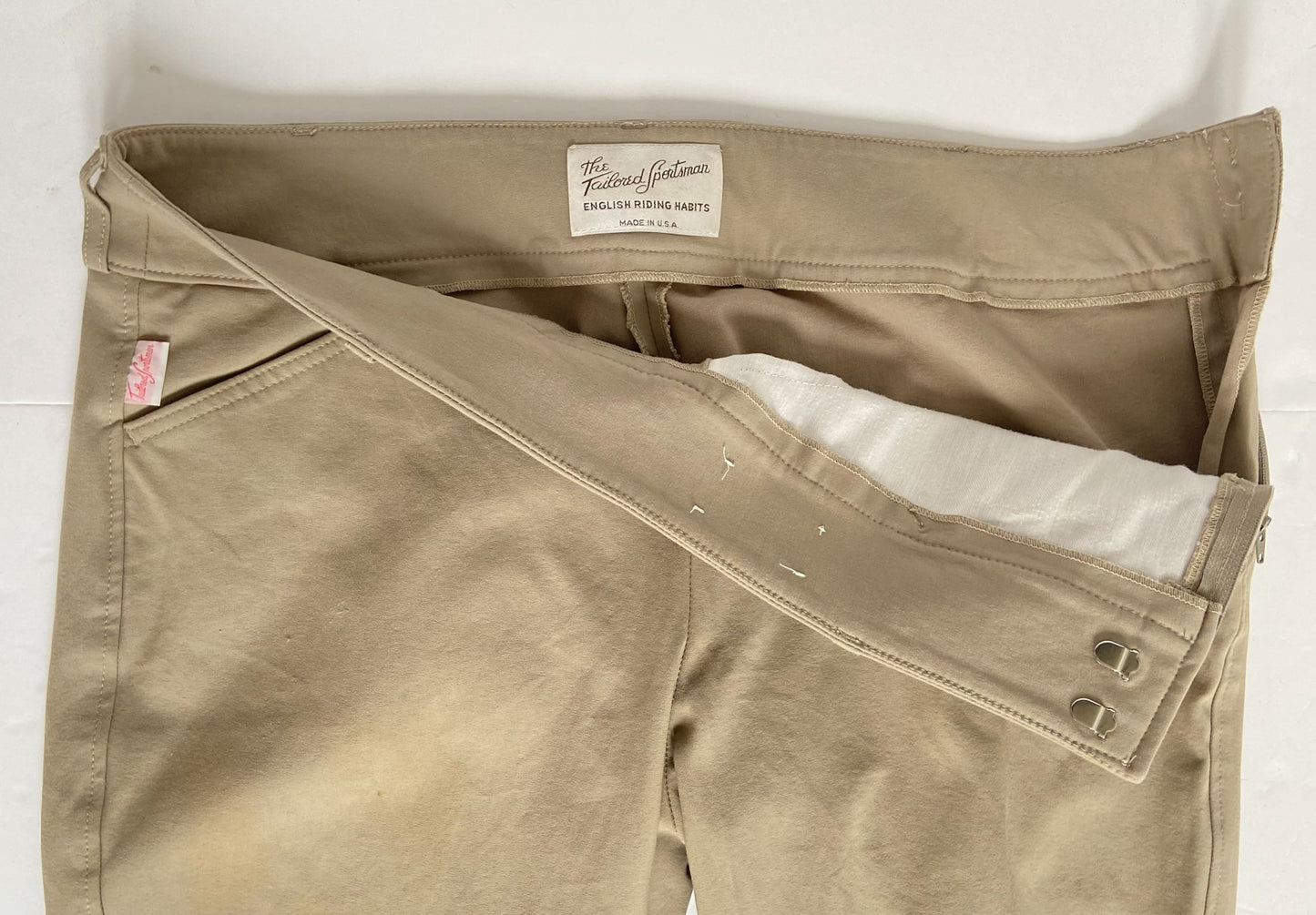 Tailored Sportsman Trophy Hunter Side Zip Breeches - Tan - Women's 34R