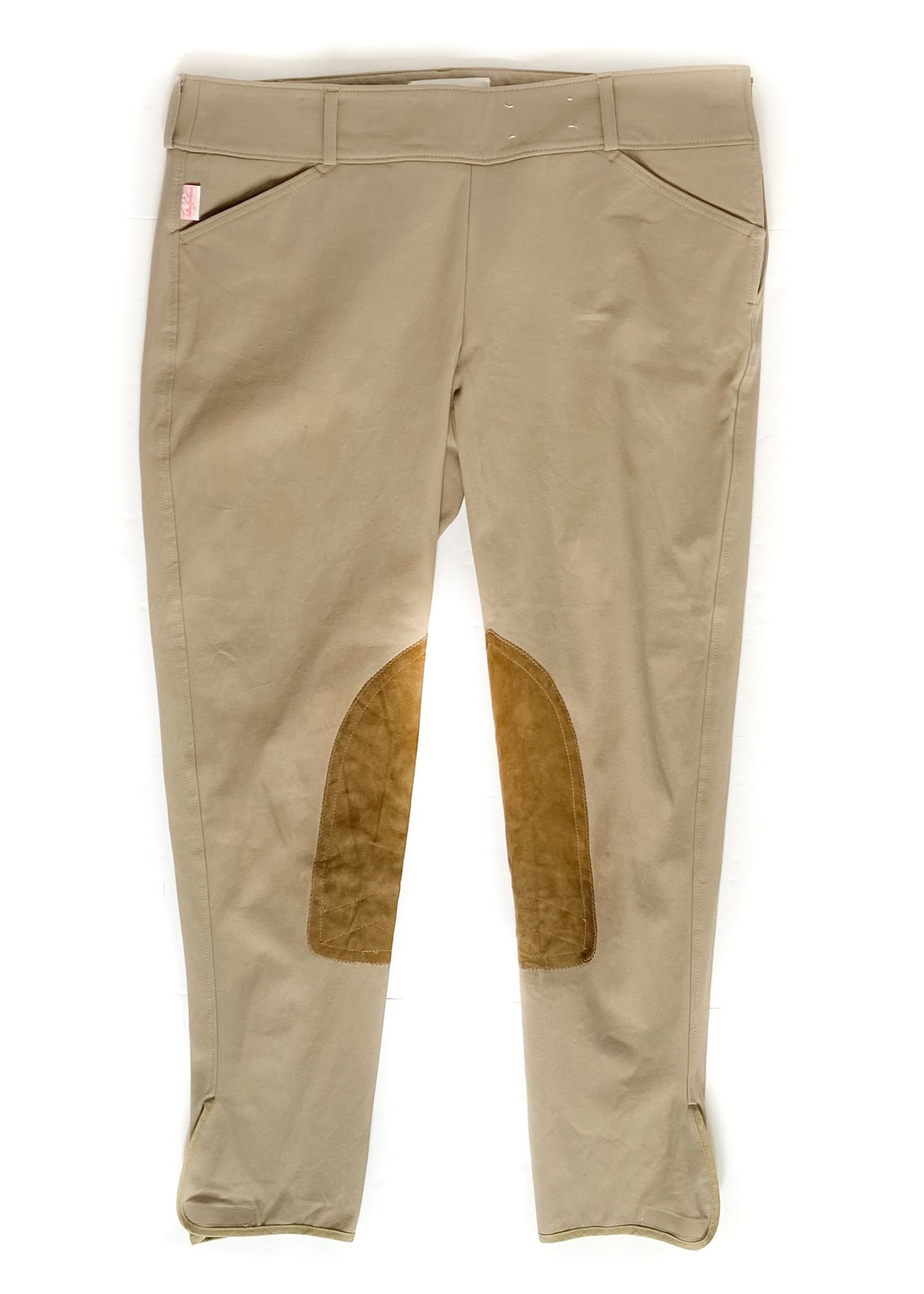Tailored Sportsman Trophy Hunter Side Zip Breeches - Tan - Women's 34R