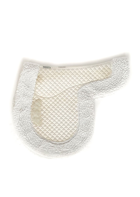 Wilker's Olympic Gripper Shaped Pad - White - 16.5" - 17.5"