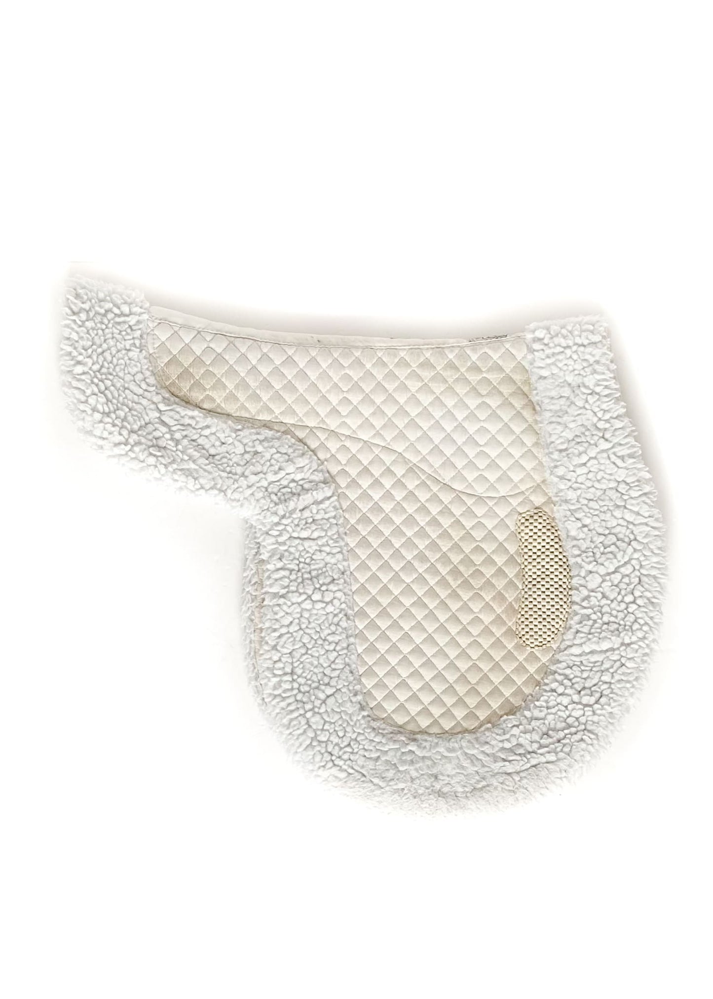 Wilker's Olympic Gripper Shaped Pad - White - 16.5" - 17.5"