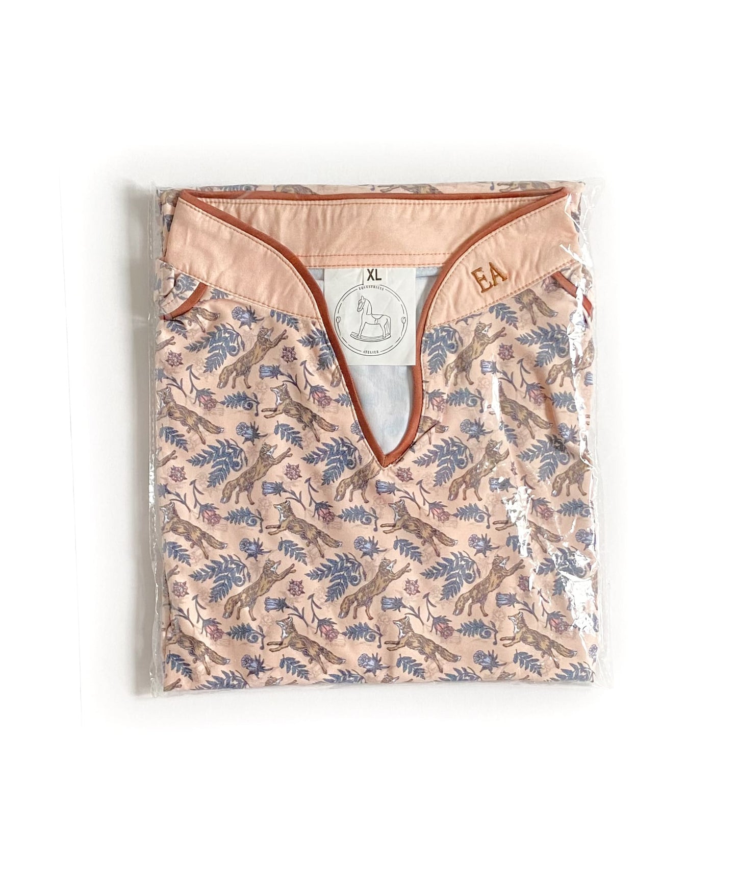 Equestriess Atelier Vixen Dream Filigree Top - Pink - XL