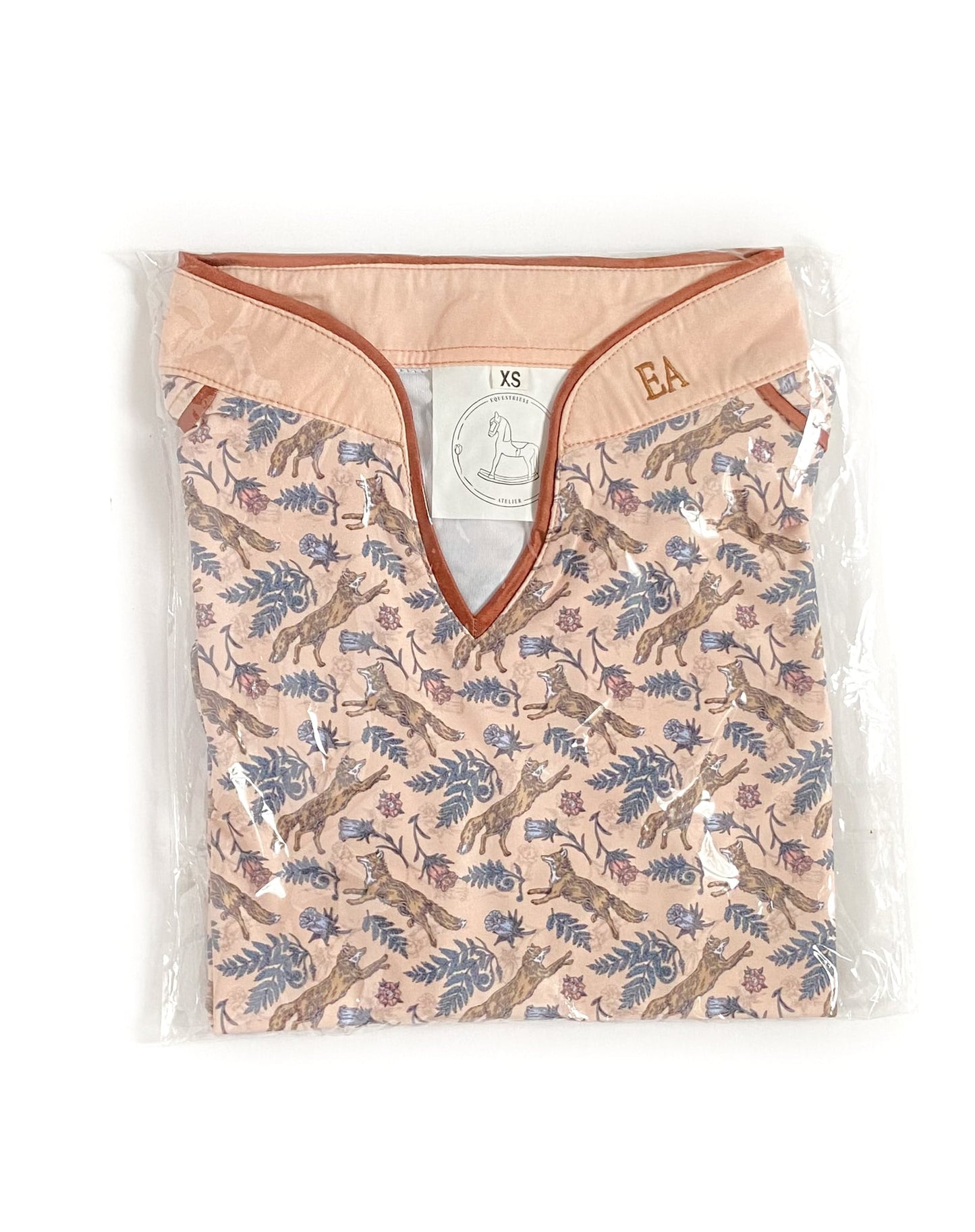 Equestriess Atelier Vixen Dream Filigree Top - Pink - XS