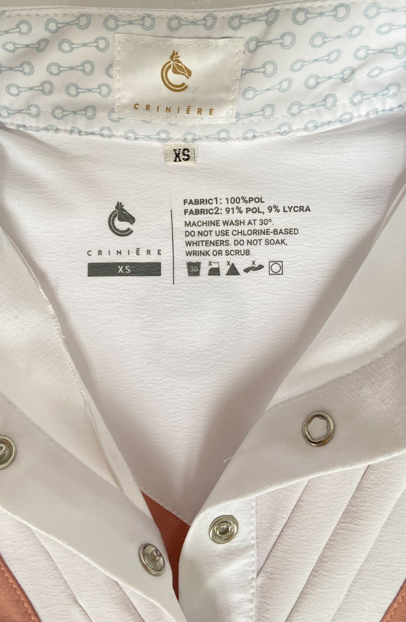 Criniere Margot Show Shirt - Pale Rose - XS