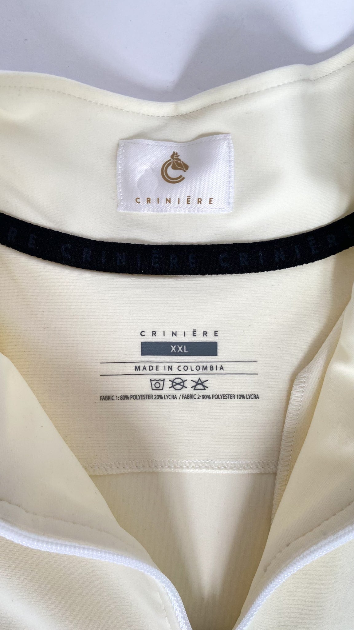 Criniere Alex Schooling Shirt - Cream/White - XXL