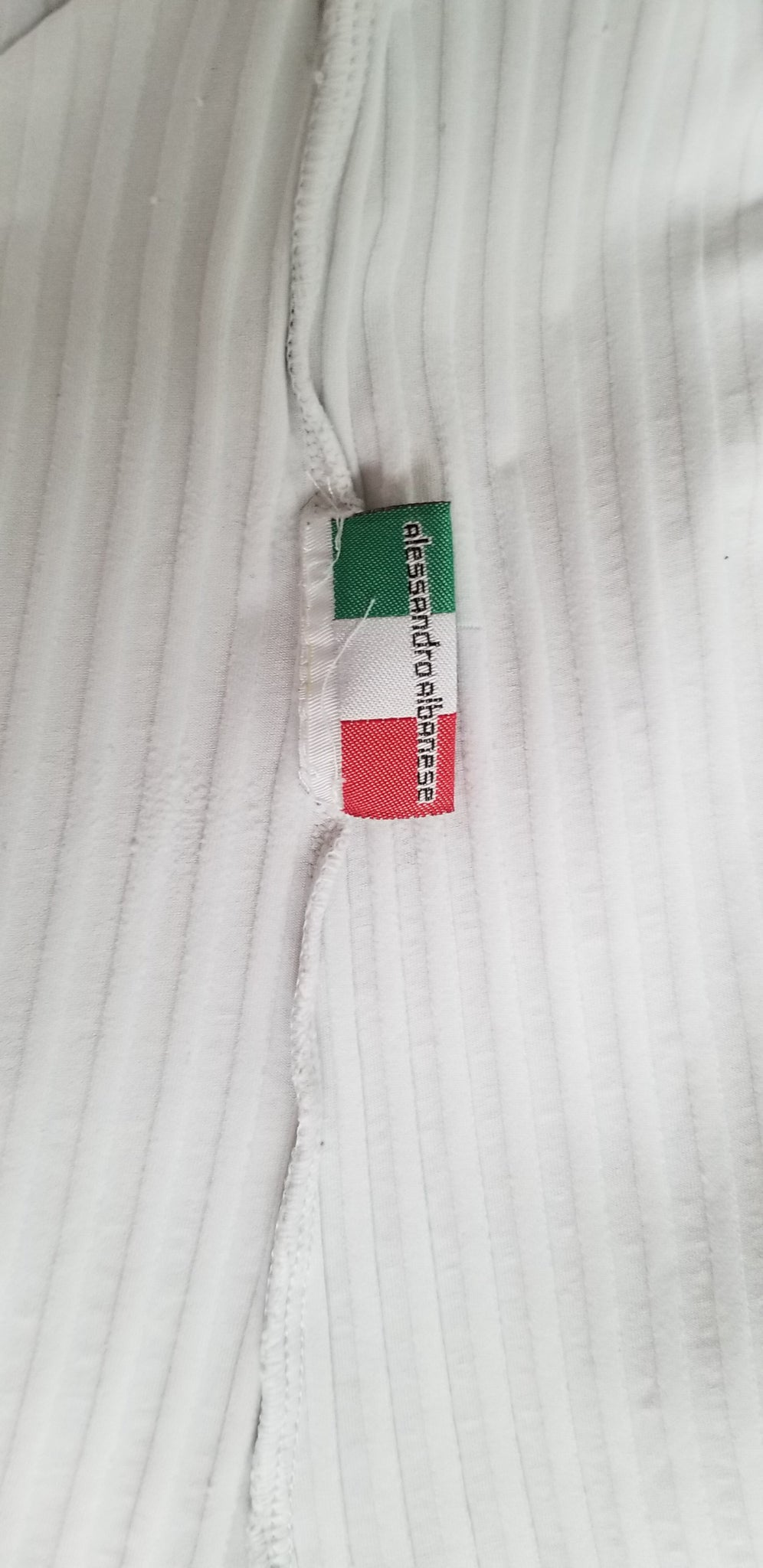 Alessandro Albanese Aurora Competition Shirt - White - Women's Size Medium