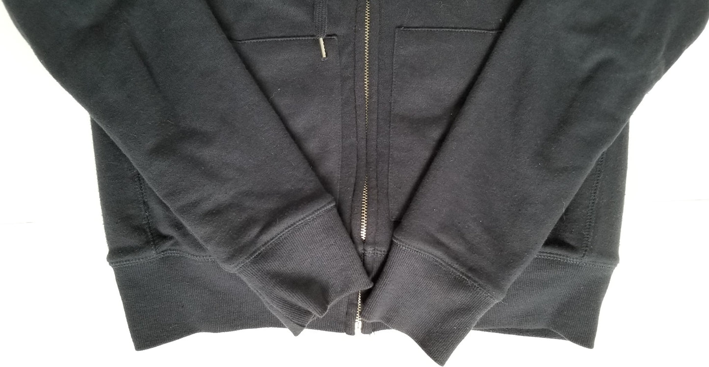 Aerion Fleece Lined Zip Up Hoodie - Navy - Women's Small