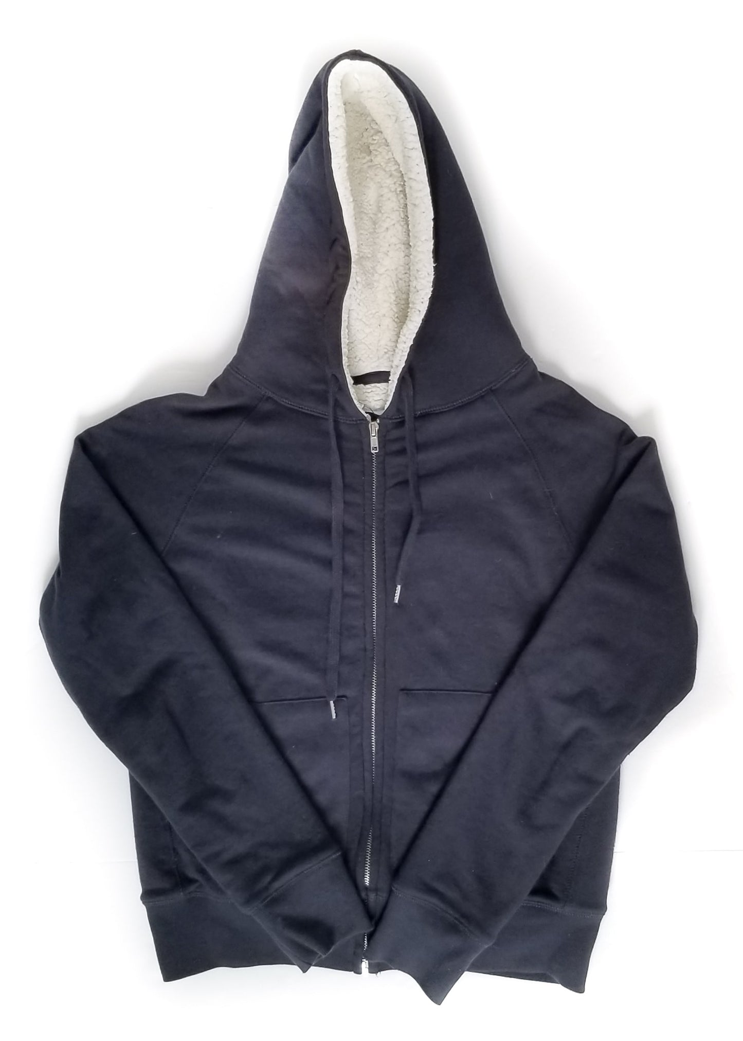 Aerion Fleece Lined Zip Up Hoodie - Navy - Women's Small