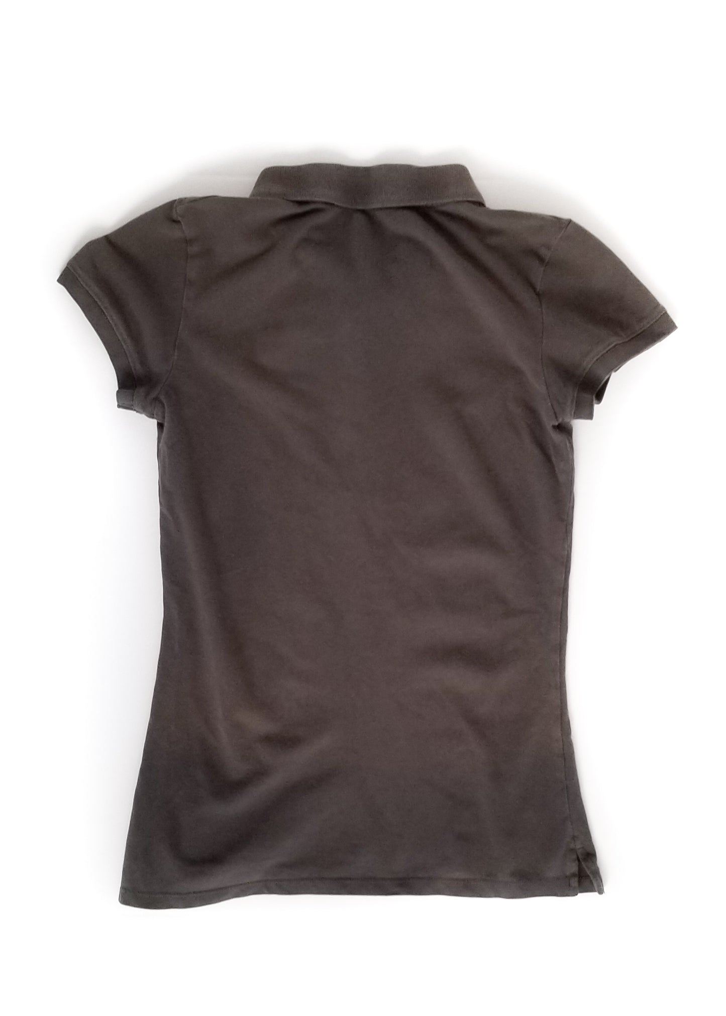 Aerion Pique Polo Shirt - Brown - Women's XS