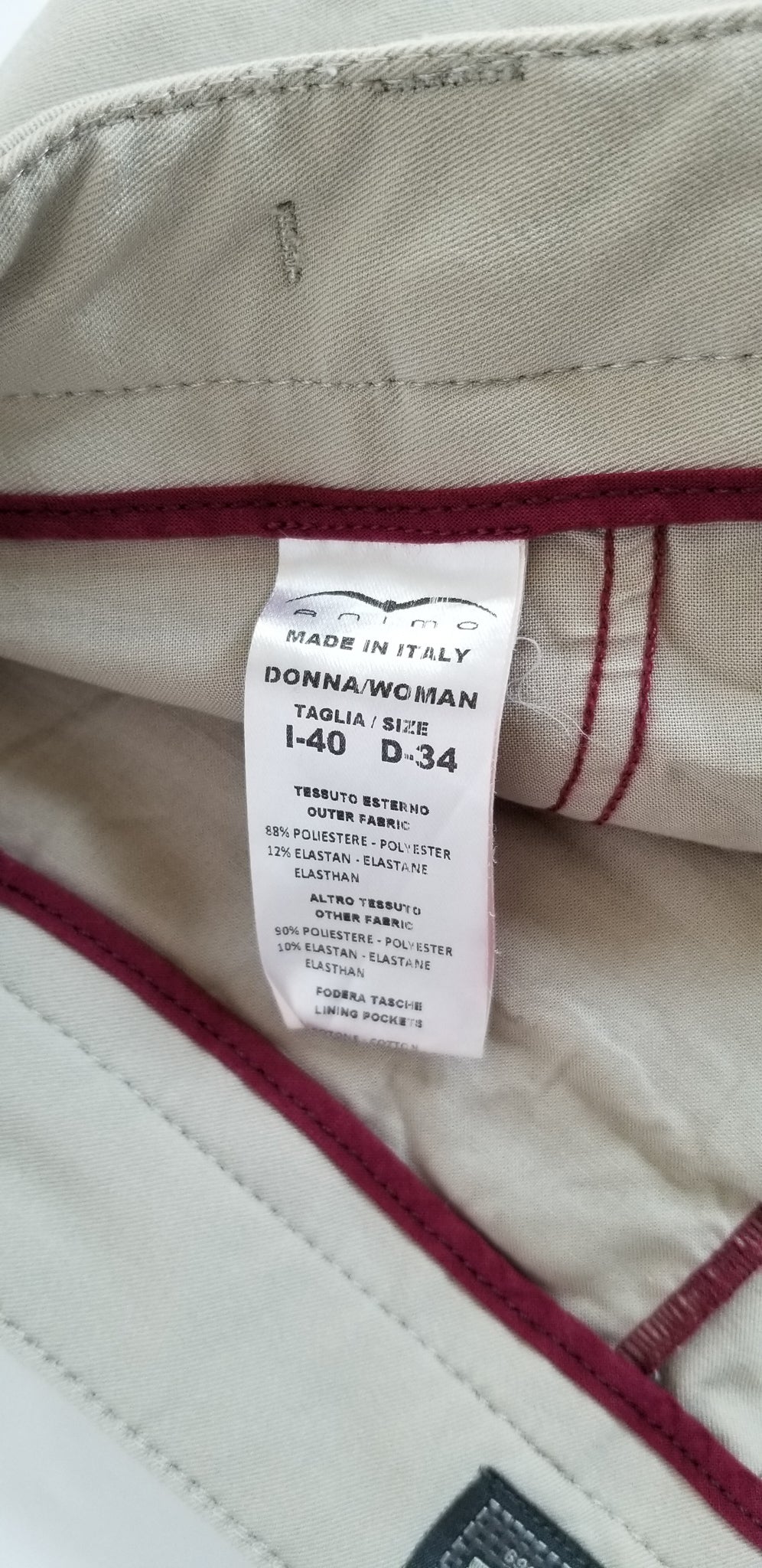 Animo Naspre Breeches - Tan - Women's 24/25