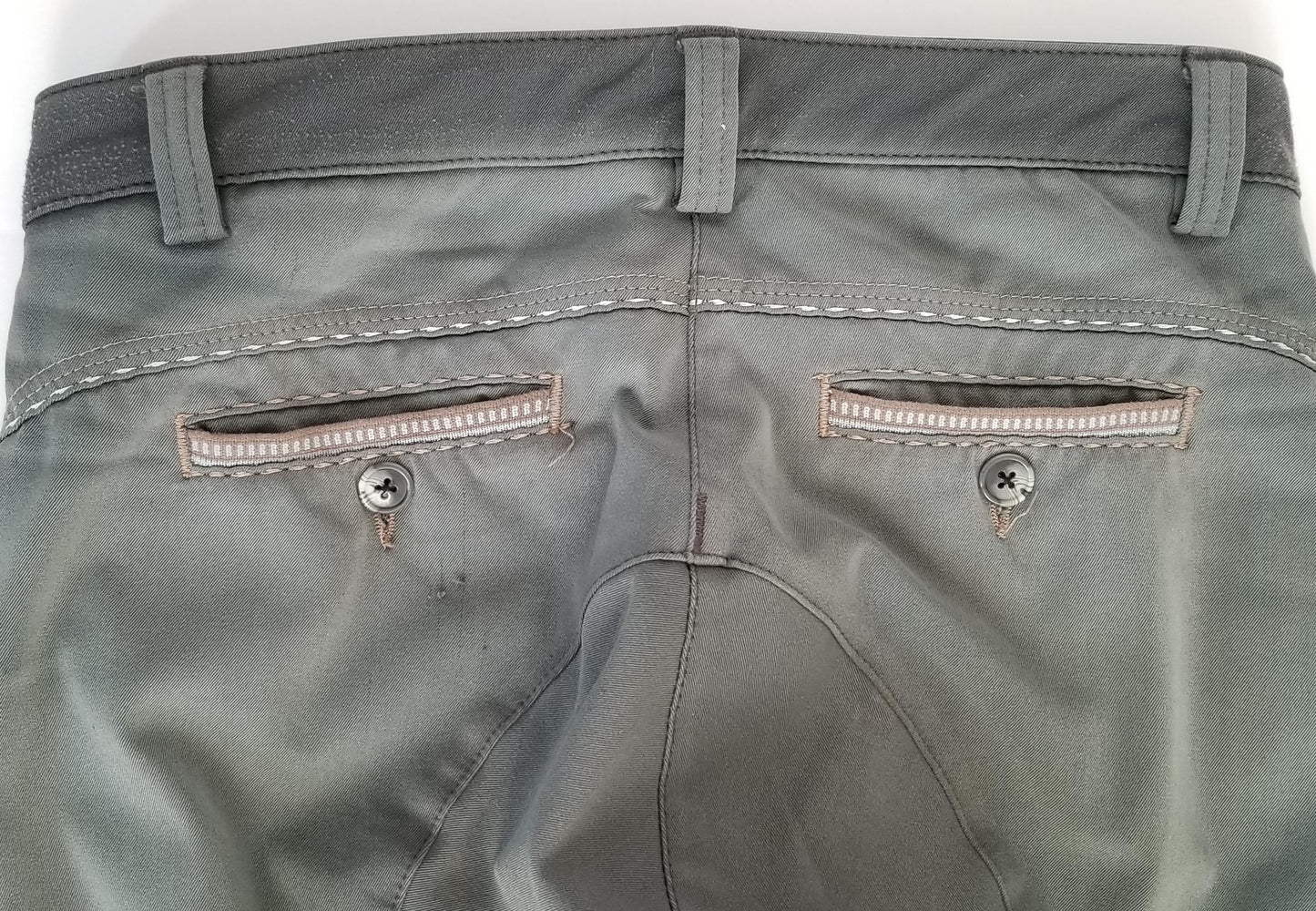 Animo Breeches - Grey/Green - Women's 24