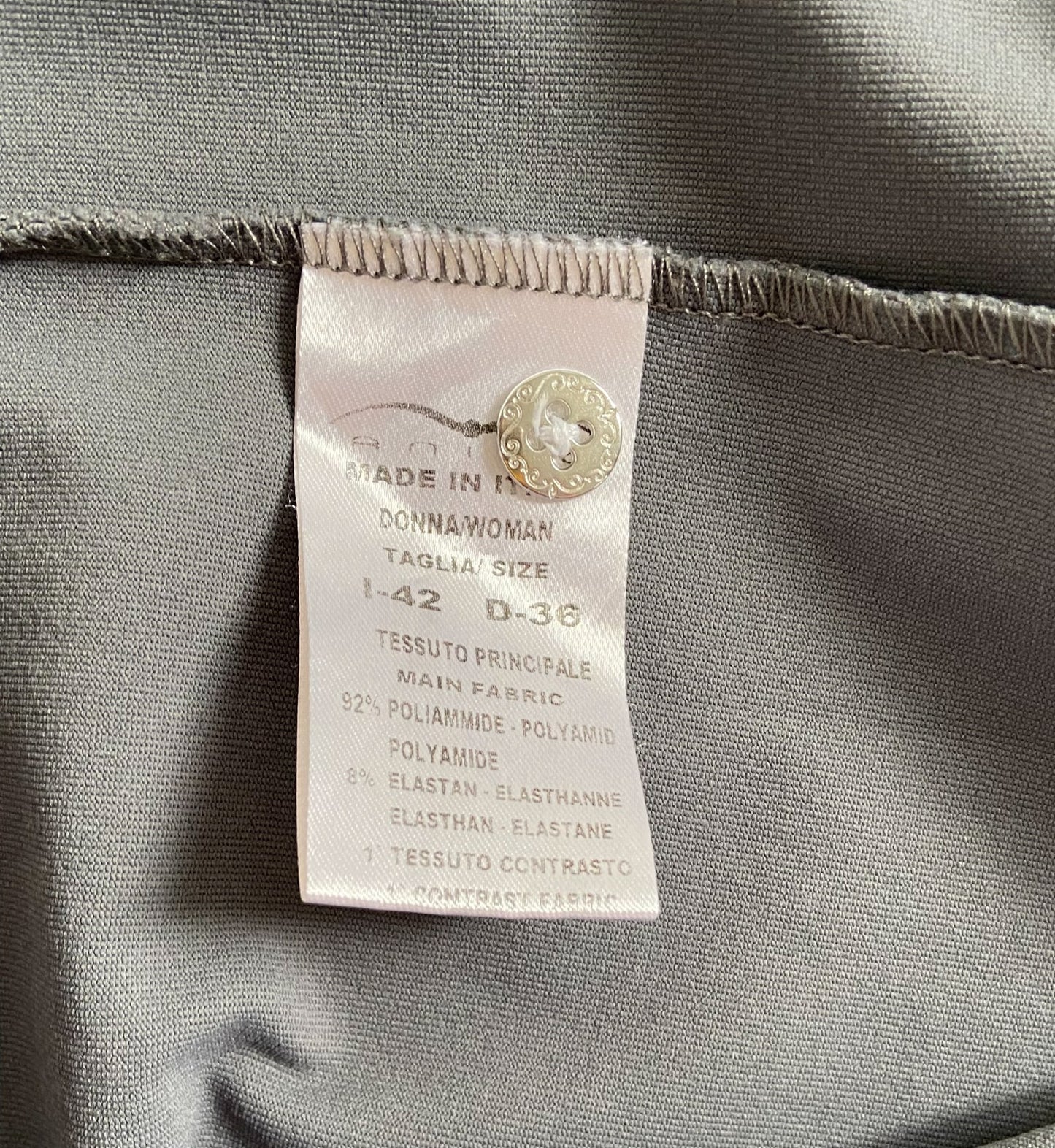 Animo Ladies Short Sleeve Competition Shirt - Grey - Women's Medium