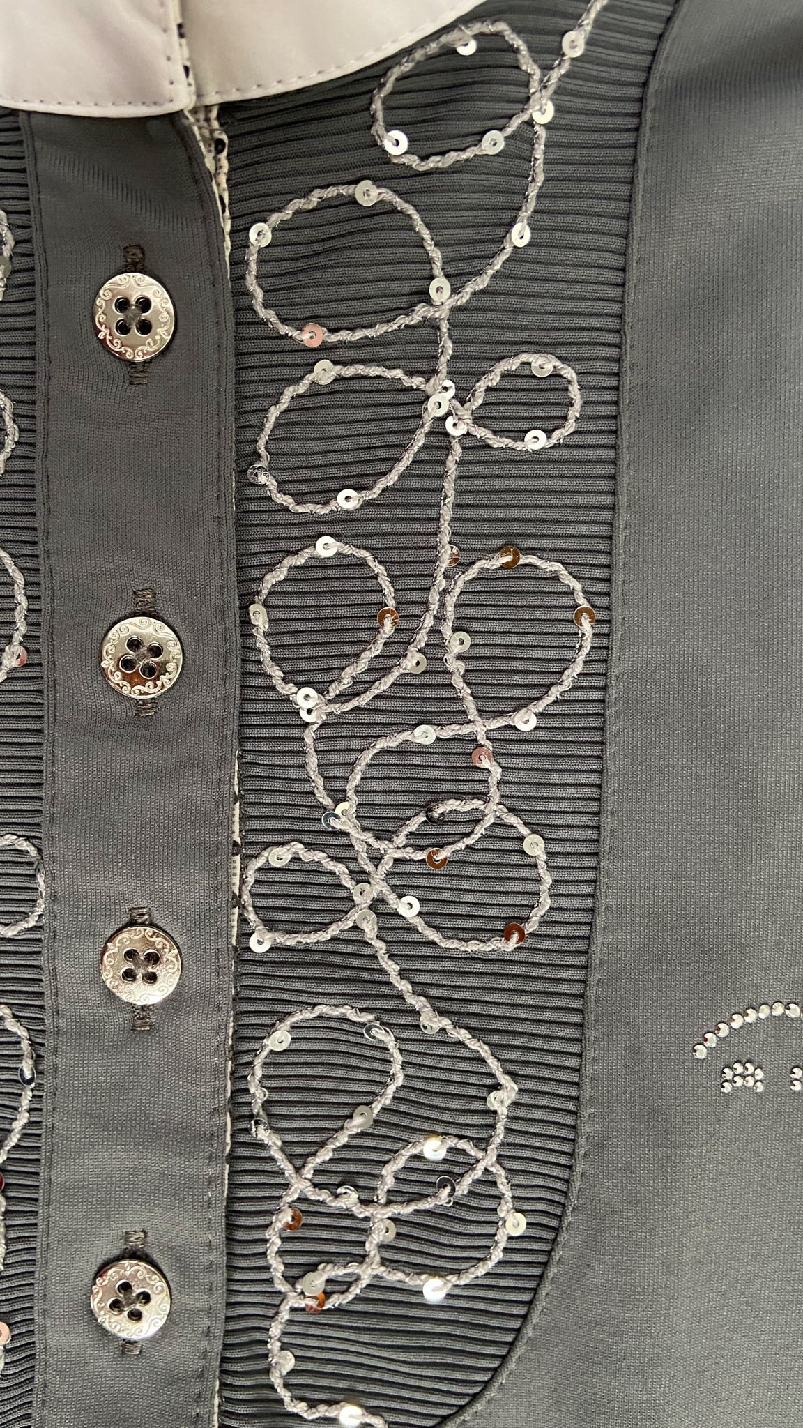 Animo Ladies Short Sleeve Competition Shirt - Grey - Women's Medium