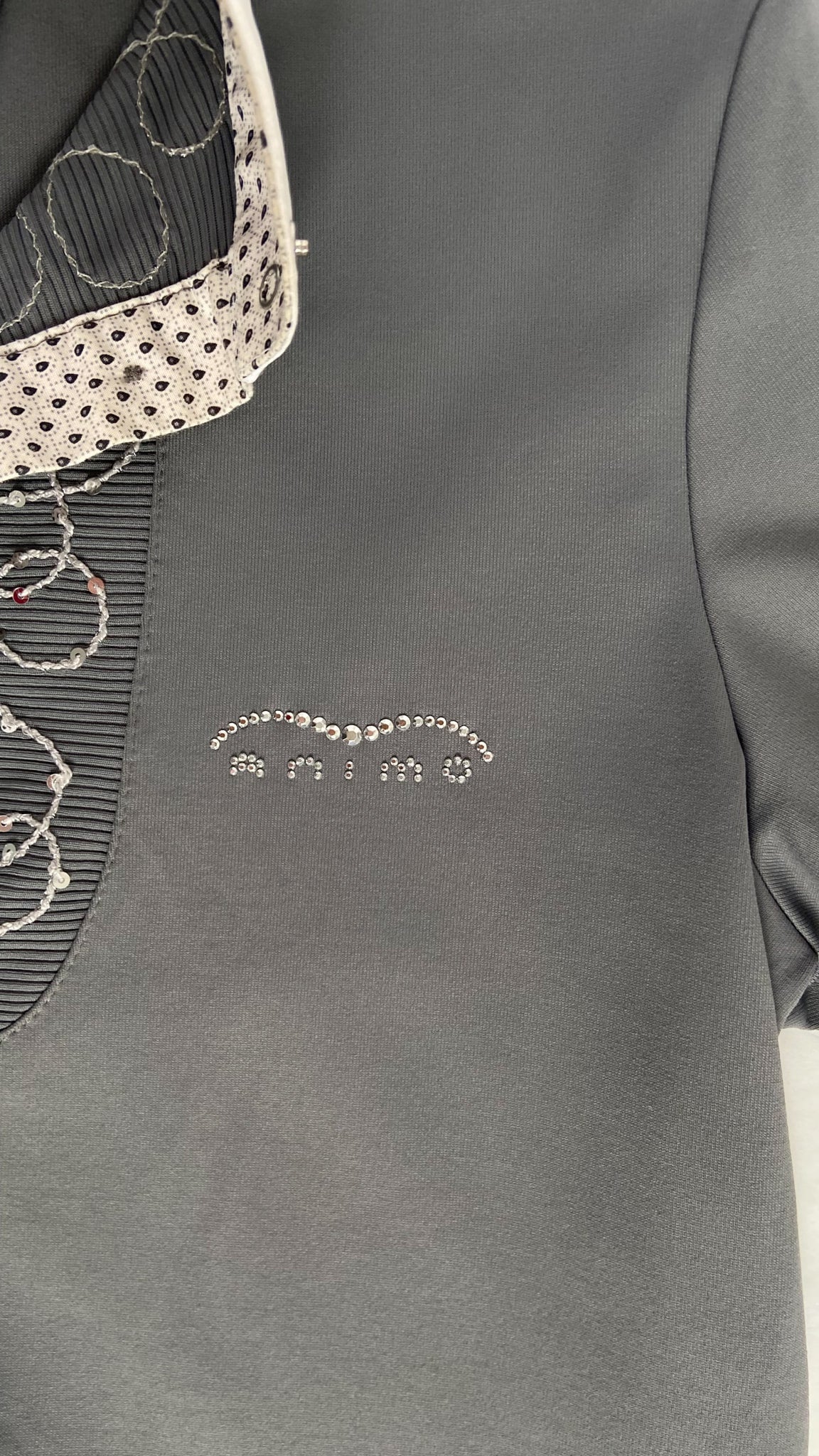 Animo Ladies Short Sleeve Competition Shirt - Grey - Women's Medium