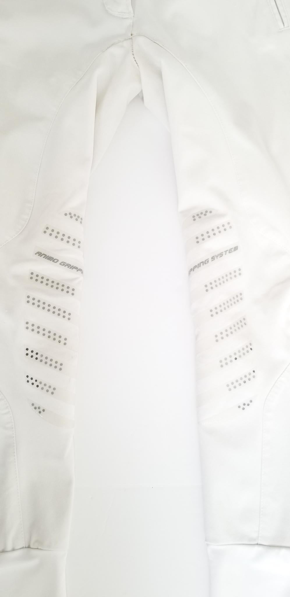 Animo Knee Grip Breeches - White - Women's 28