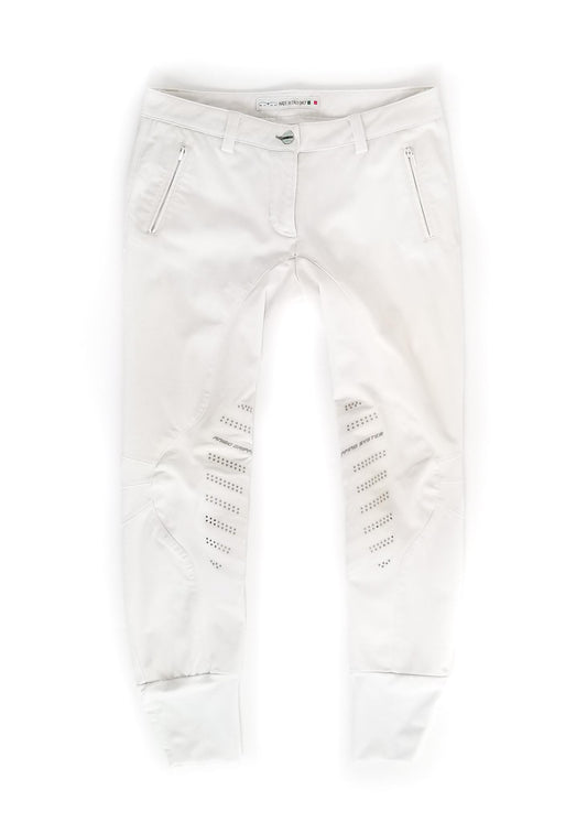 Animo Knee Grip Breeches - White - Women's 28