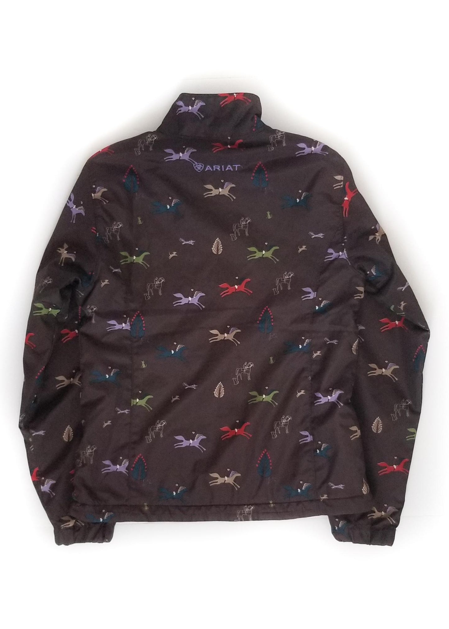 Ariat Kids Softshell Jacket - Brown - Youth Medium (10)