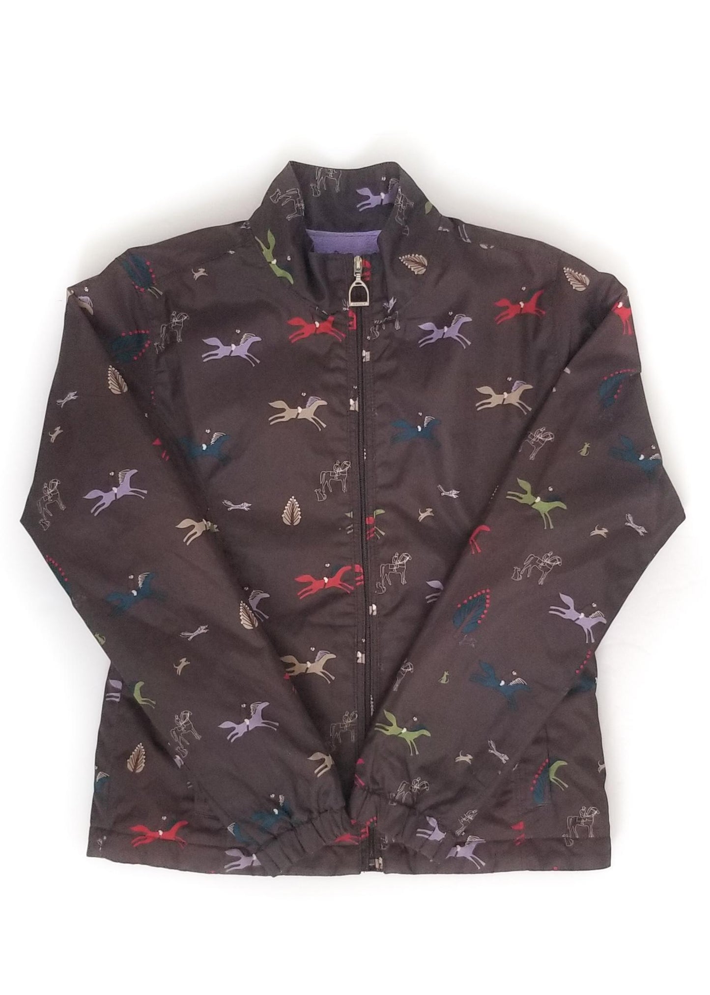 Ariat Kids Softshell Jacket - Brown - Youth XS (7)