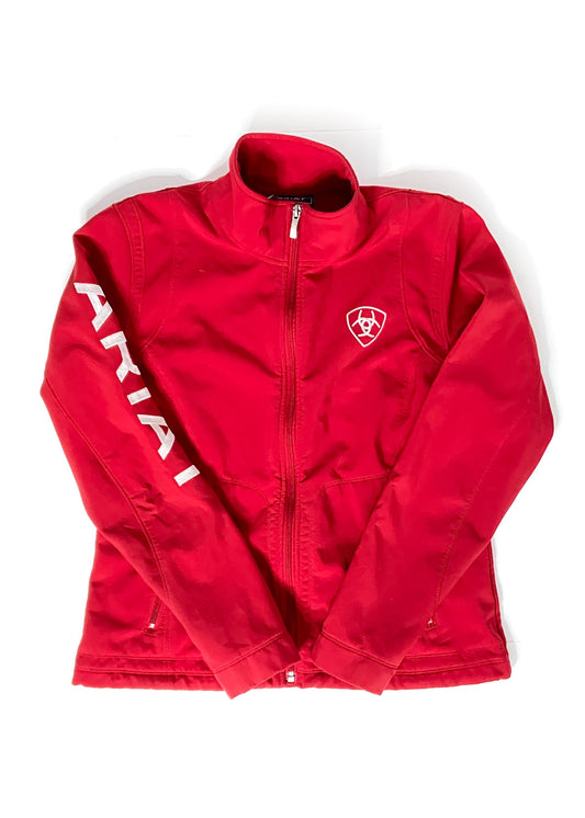 Ariat Softshell Team Jacket - Red - Women's Large
