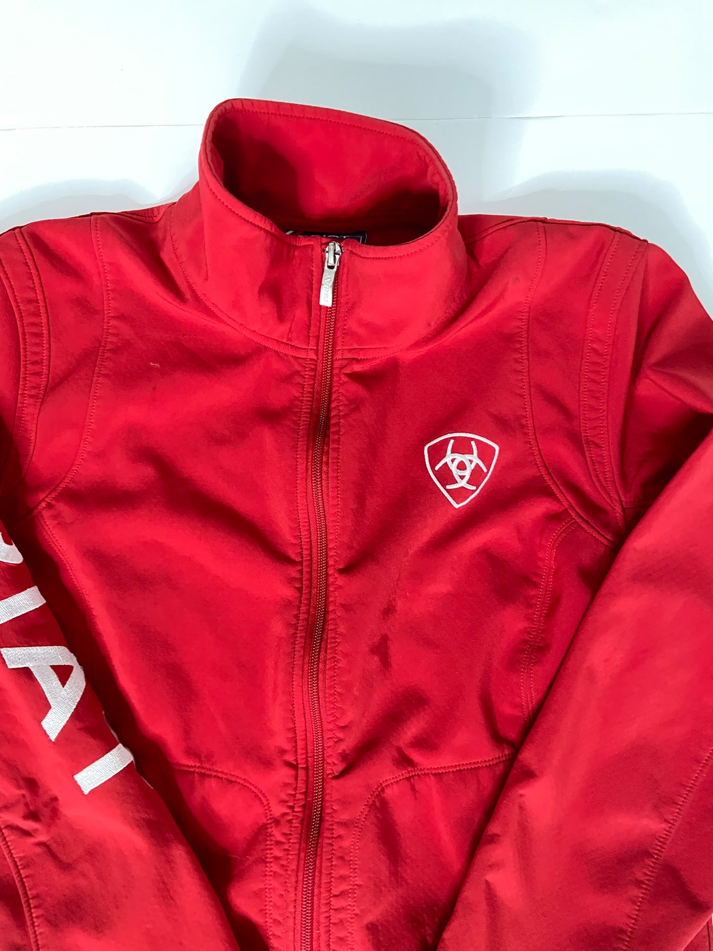 Ariat Softshell Team Jacket - Red - Women's Large