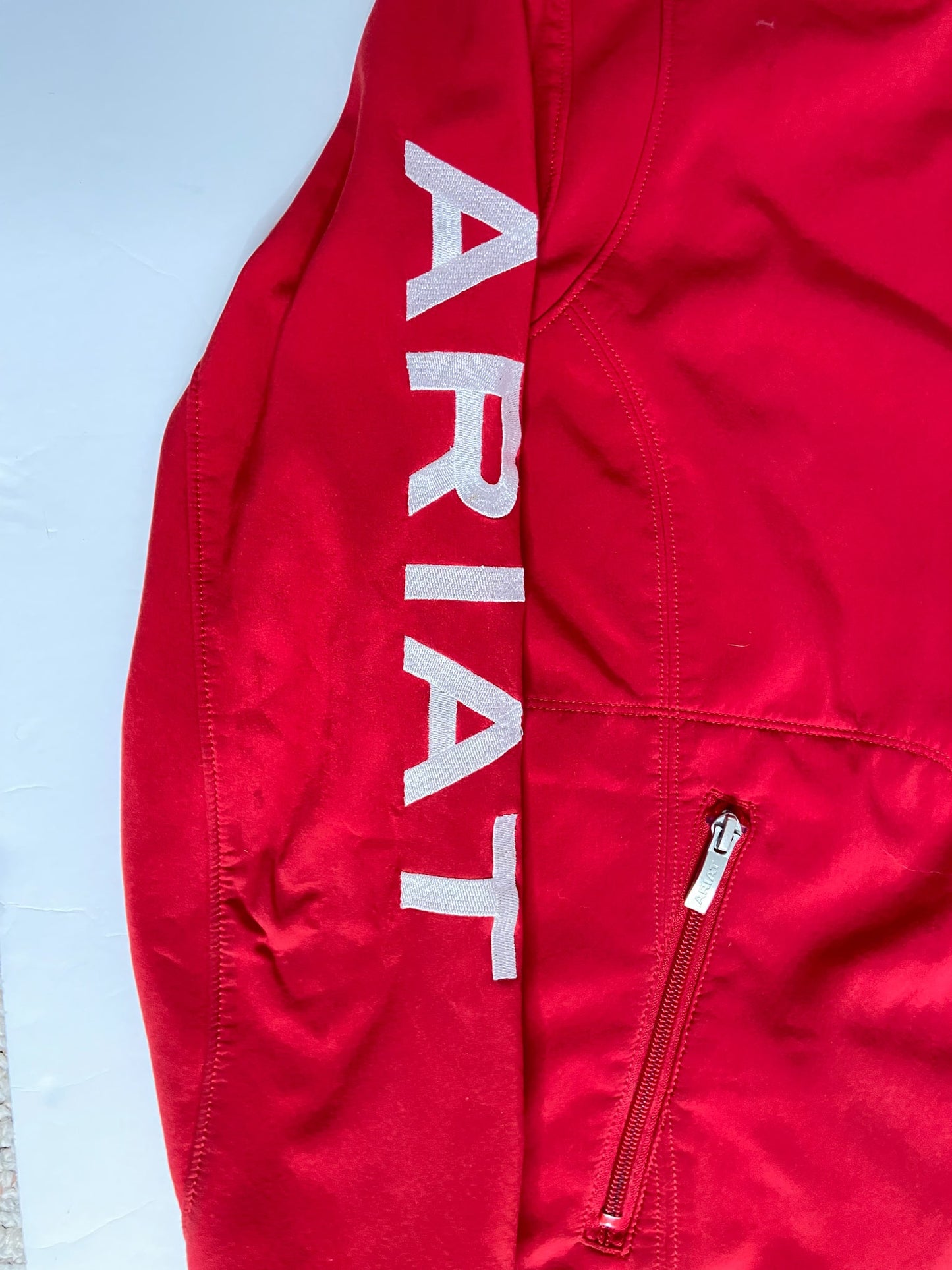 Ariat Softshell Team Jacket - Red - Women's Large