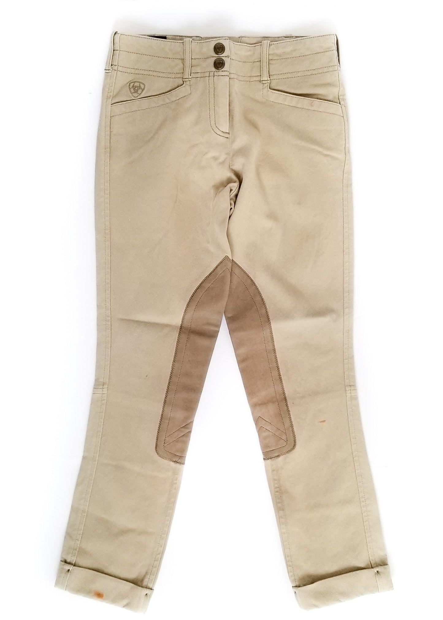 Ariat Brittany Jodhpurs - Tan - Youth 8